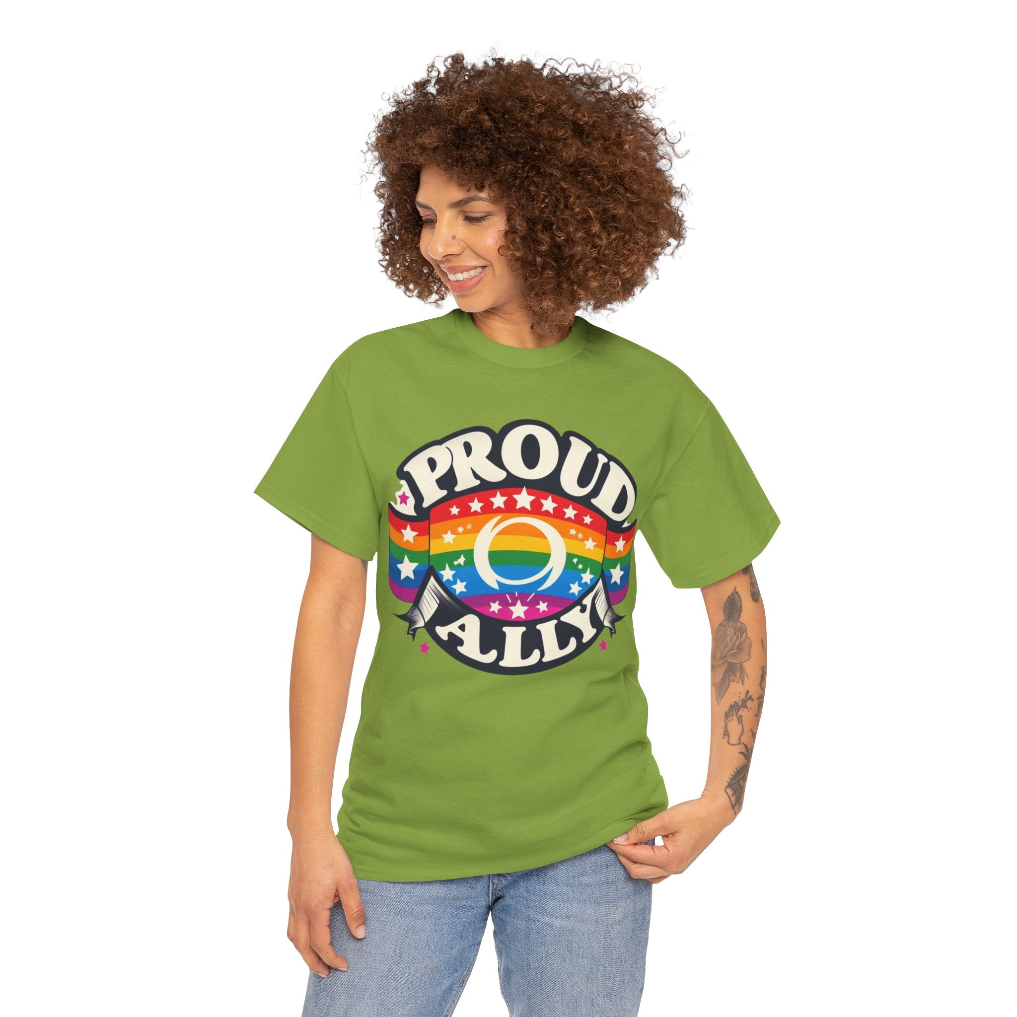 Empowerment Through Unity: 'Proud Ally' T-Shirt