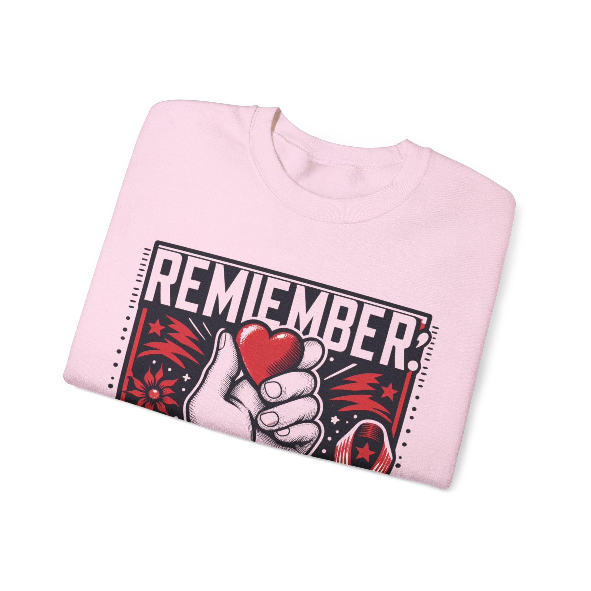 Empowerment Series: 'Remember, Reflect, Act' Sweatshirt - Embrace Your Journey in Style