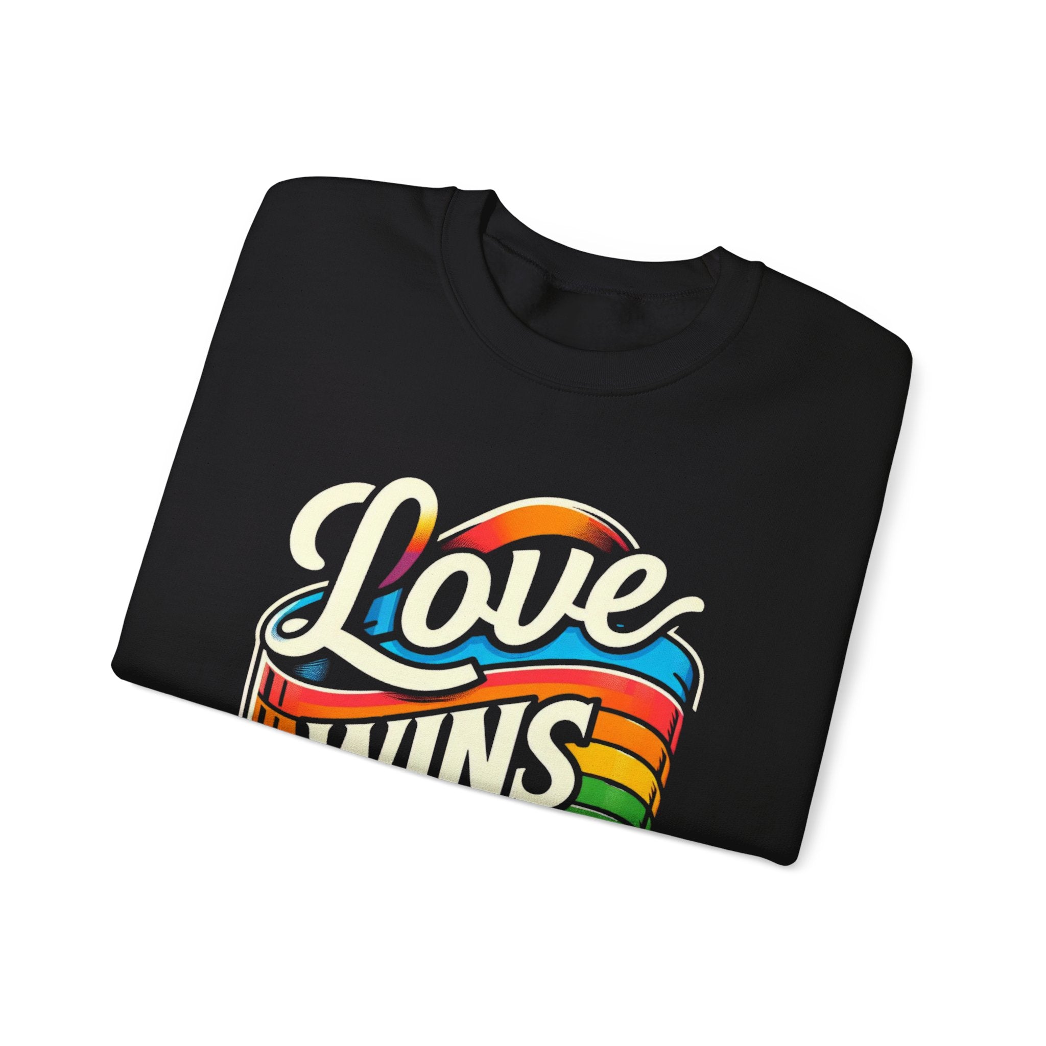 Love Wins Sweatshirt - Spread Love and Style with Our Trendy Statement Piece