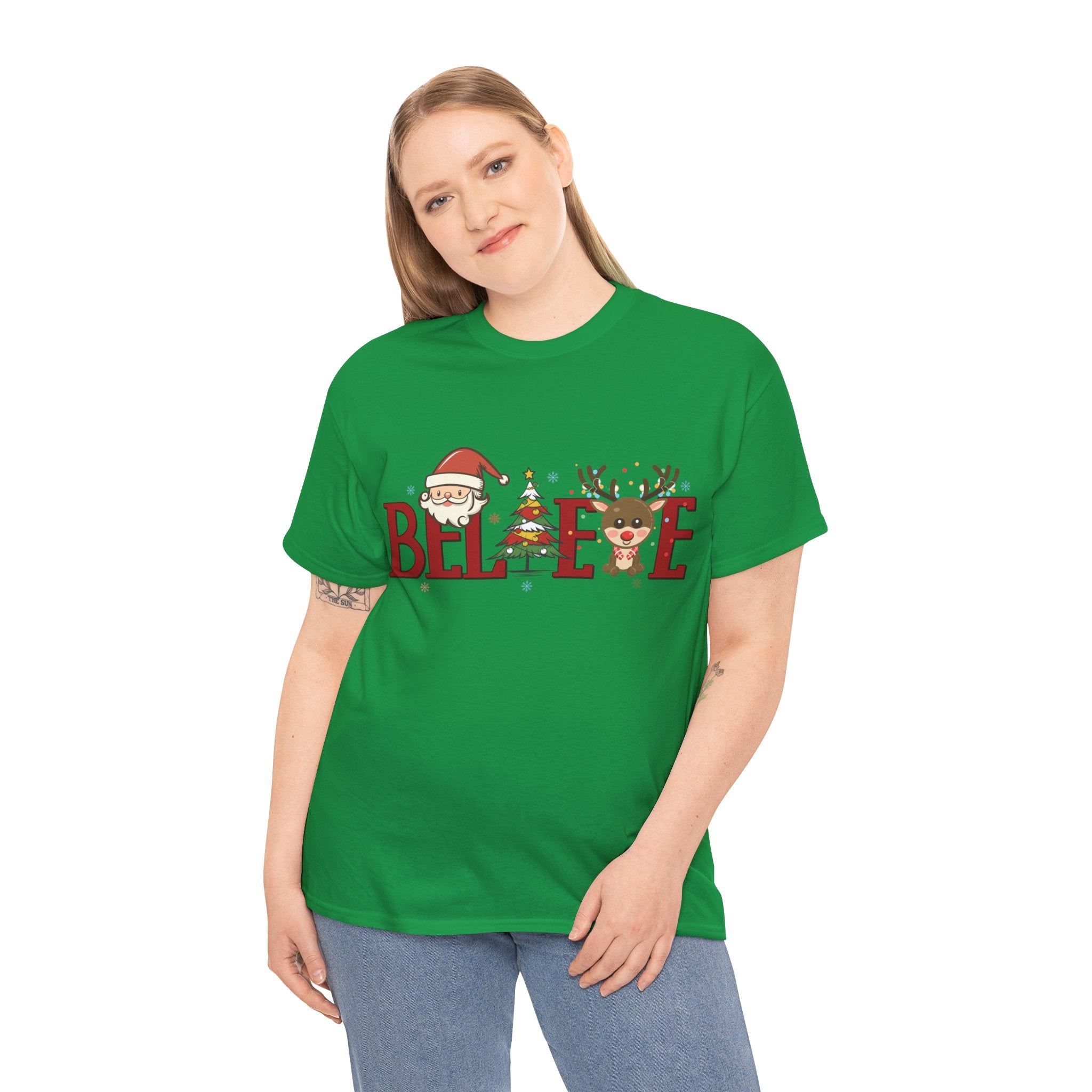 Believe in Magic Christmas Tee| Christmas Shirt| Christmas Outfit| Christmas Party| Merry Christmas