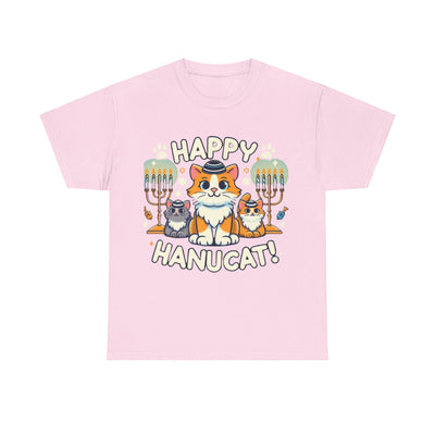 Meow-ve Over, It's Hanukkah! Funny Cat T-Shirt