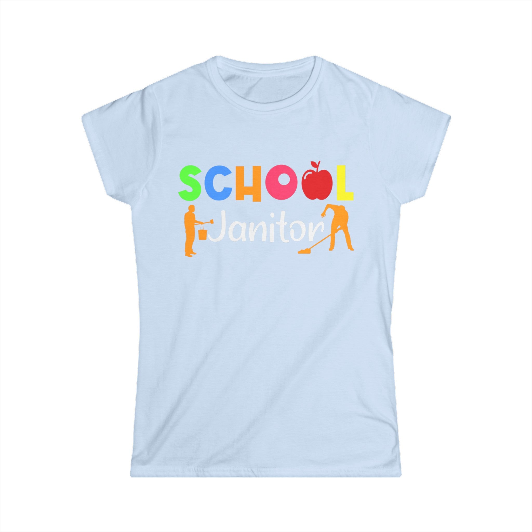 Fun School Janitor Shirt for Custodian Appreciation , Custodial Crew Tee