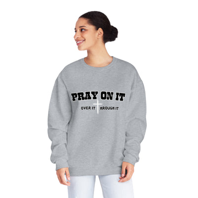 Christian Sweatshirt, Pray On It Sweatshirt, Pray Over It Sweatshirt, Religious Sweater, Boha Sweatshirt , Bible Verse, Inspirational Sweat