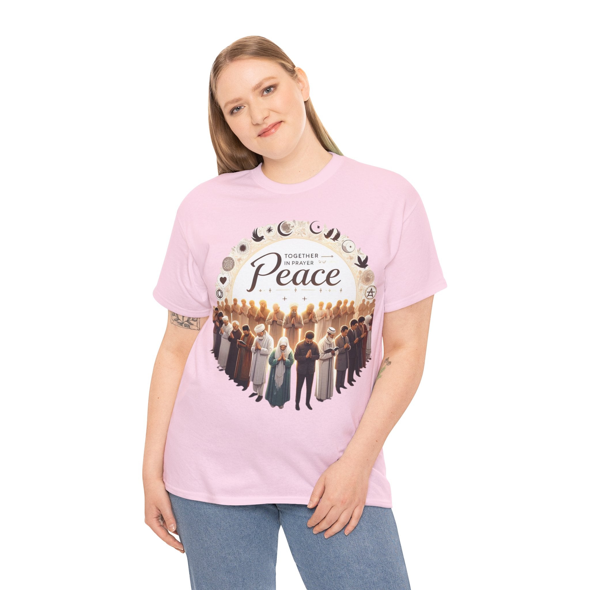 Empowerment Collection: 'Together for Peace' Unisex T-Shirt – Spread Unity and Harmony"