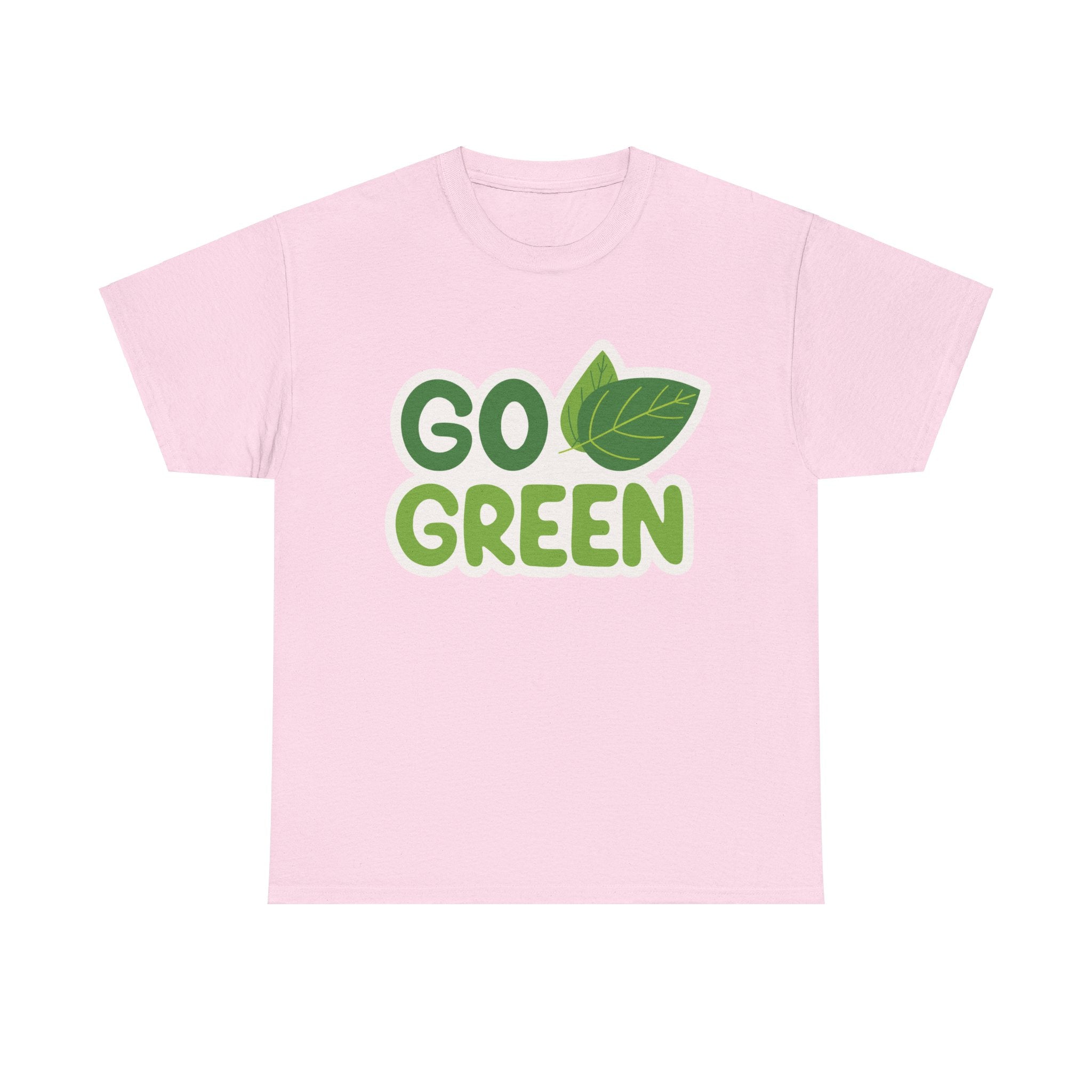 Earth Day Go Green T-Shirt: Eco-Friendly Tee for Environmental Enthusiasts