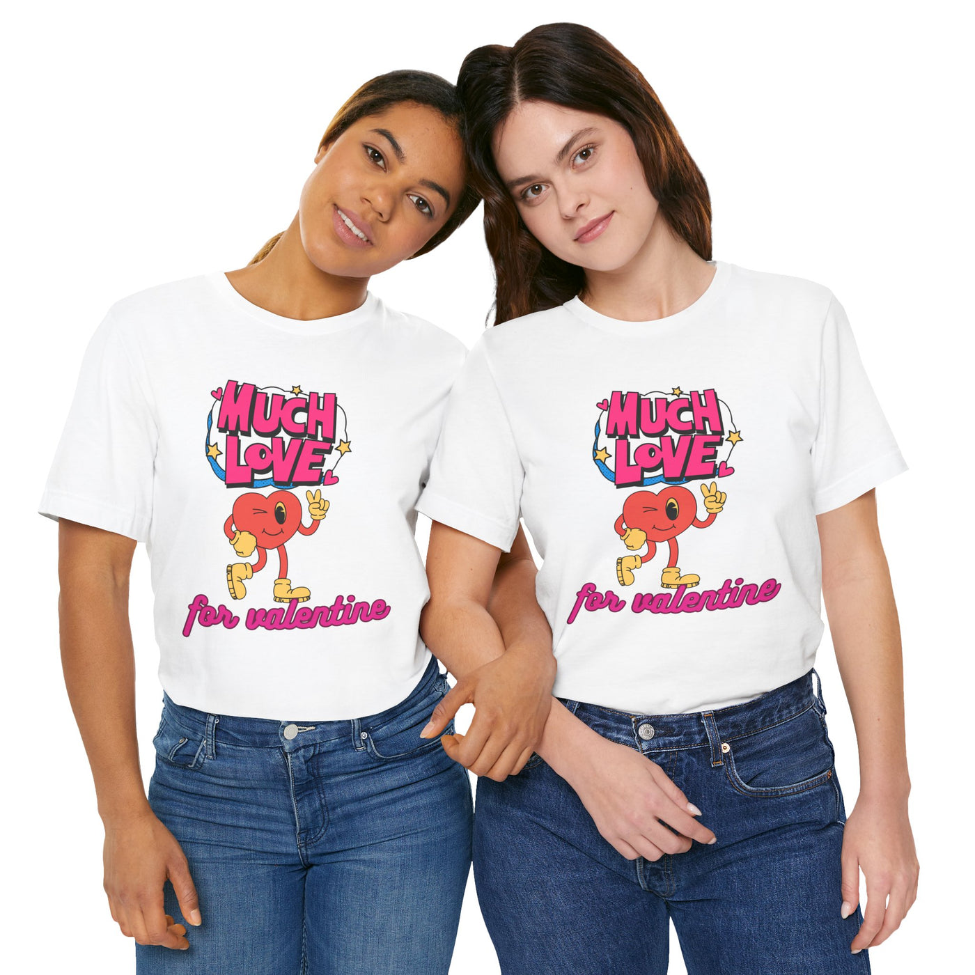 Much Love Valentine's Day T-Shirt - Cute & Romantic Graphic Tee