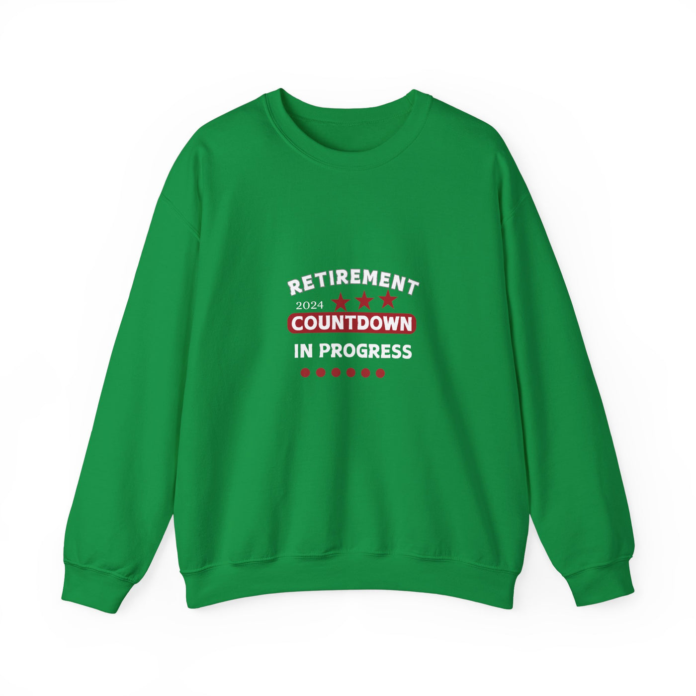 Retirement 2024 Countdown in Progress Sweatshirt - Celebrate the Journey