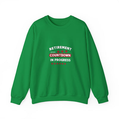 Retirement 2024 Countdown in Progress Sweatshirt - Celebrate the Journey