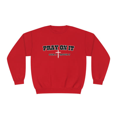 Christian Sweatshirt, Pray On It Sweatshirt, Pray Over It Sweatshirt, Religious Sweater, Boha Sweatshirt , Bible Verse, Inspirational Sweat