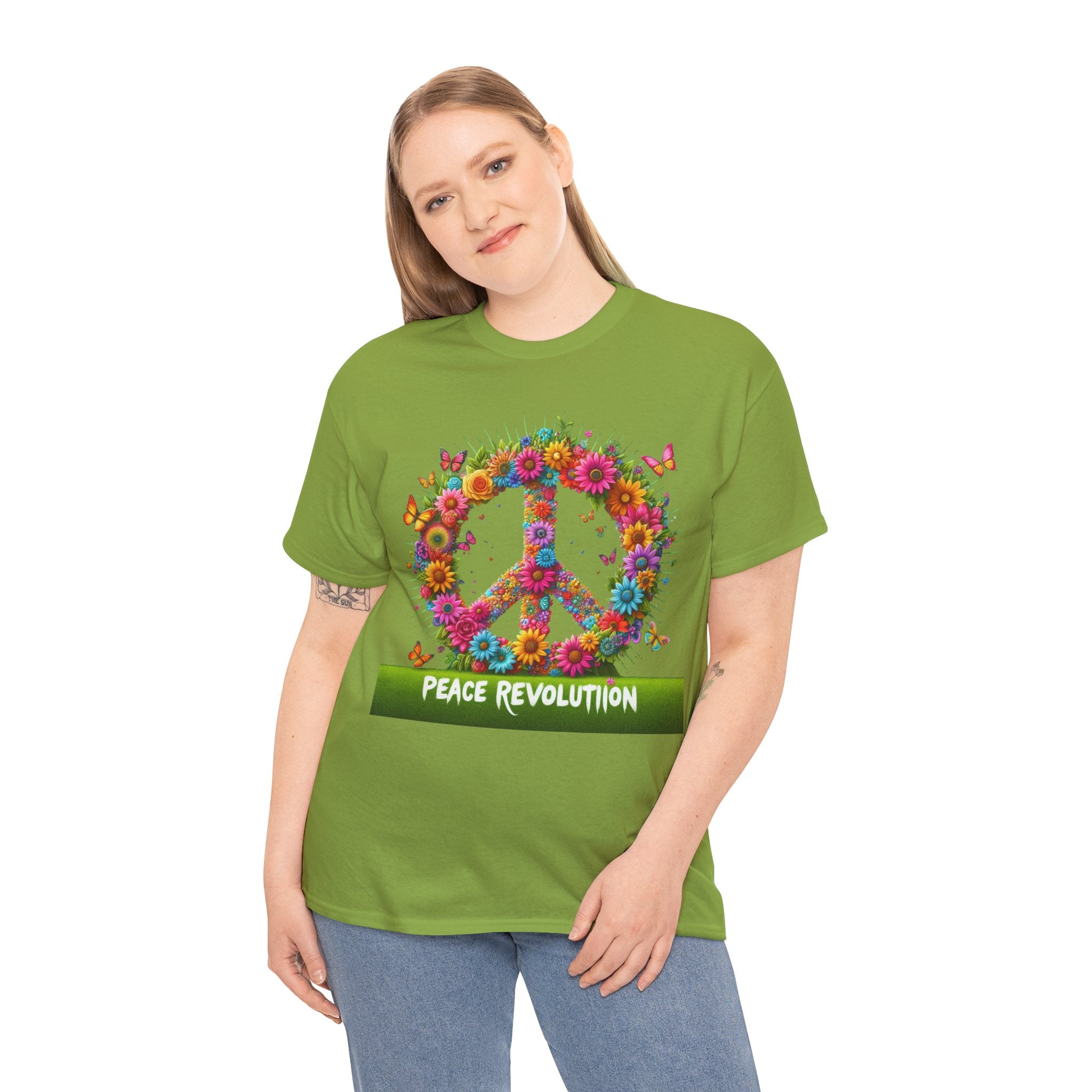 Zen Vibes Peace Revolution T-Shirt: Spread Serenity and Style