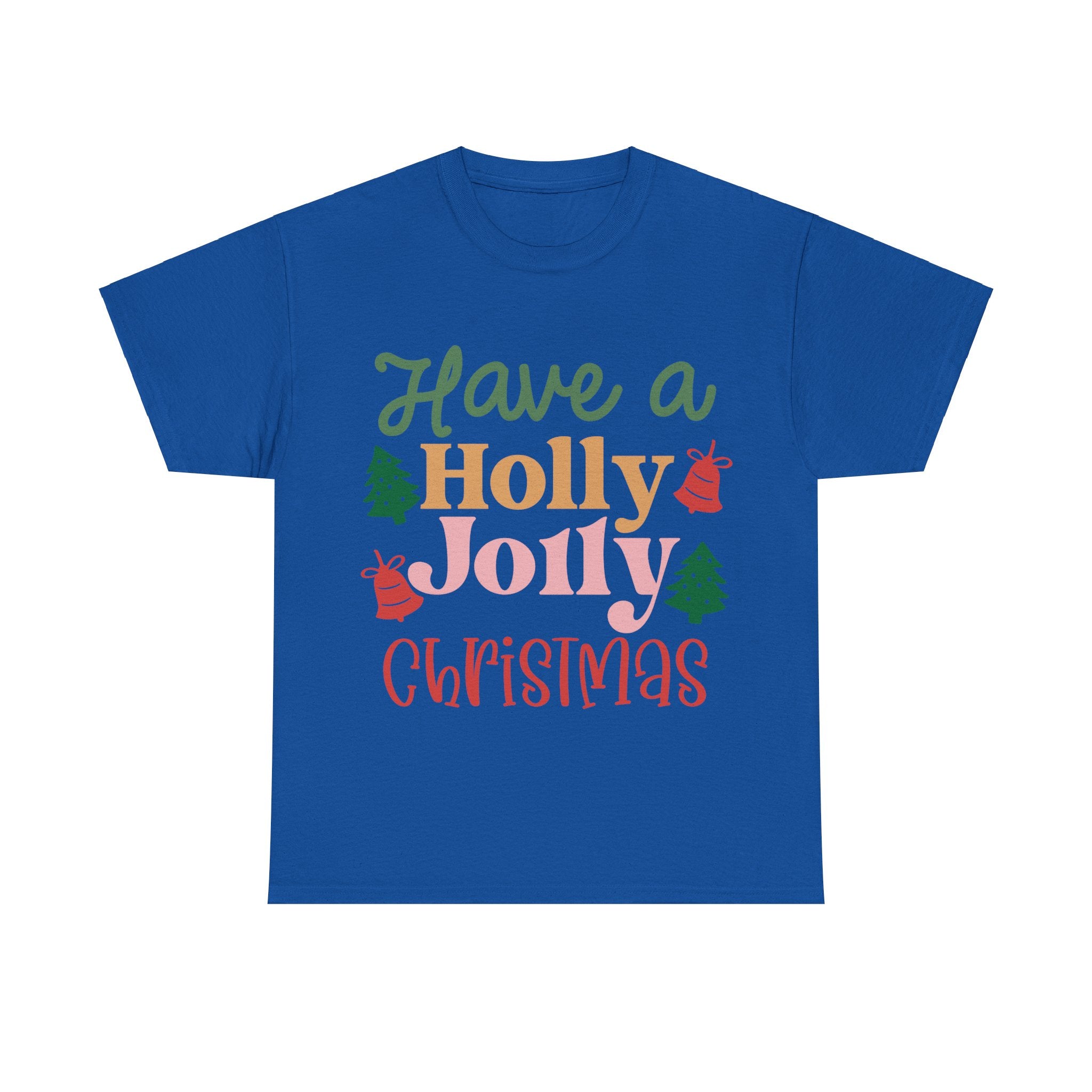 Holly Jolly Christmas Tee: Spread Cheer with Festive Style