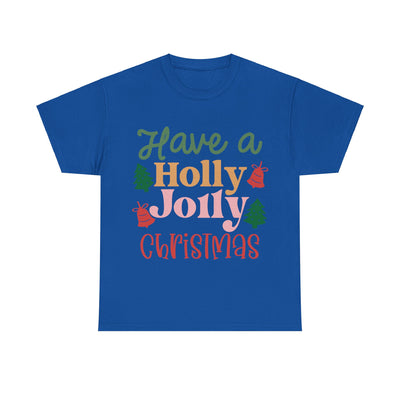 Holly Jolly Christmas Tee: Festive Fun for the Whole Family