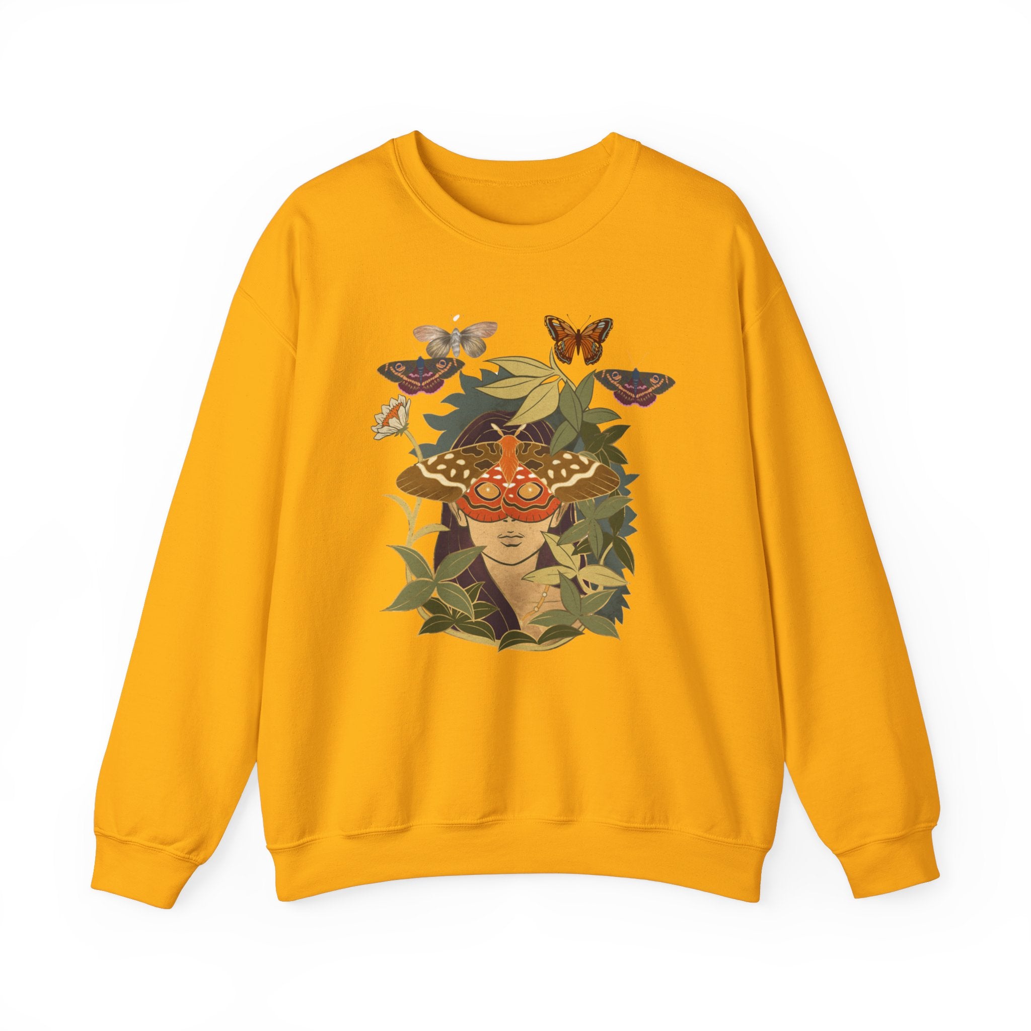 Elegant Vintage Moths Sweatshirt: Timeless Style & Comfort