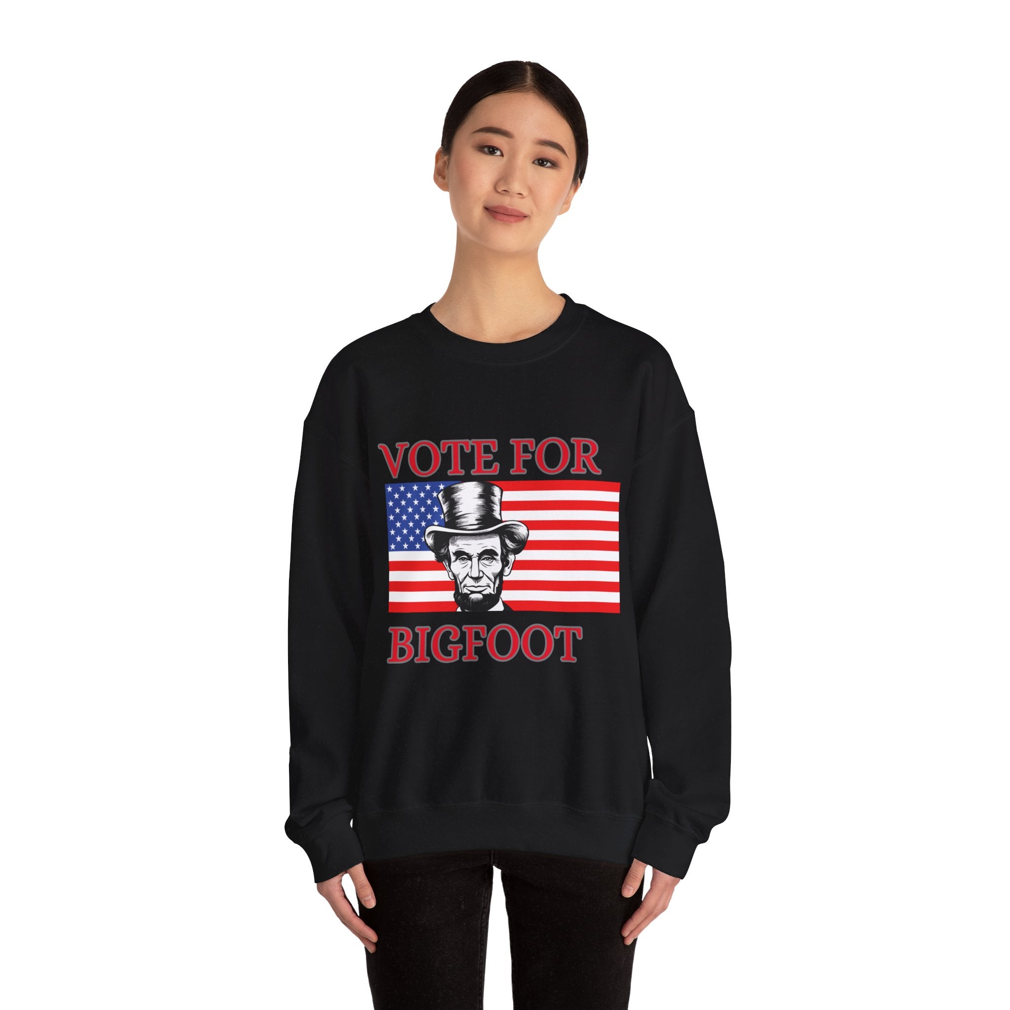 Vote for Bigfoot Sweatshirt: Stand Out with Style and Show Your Support