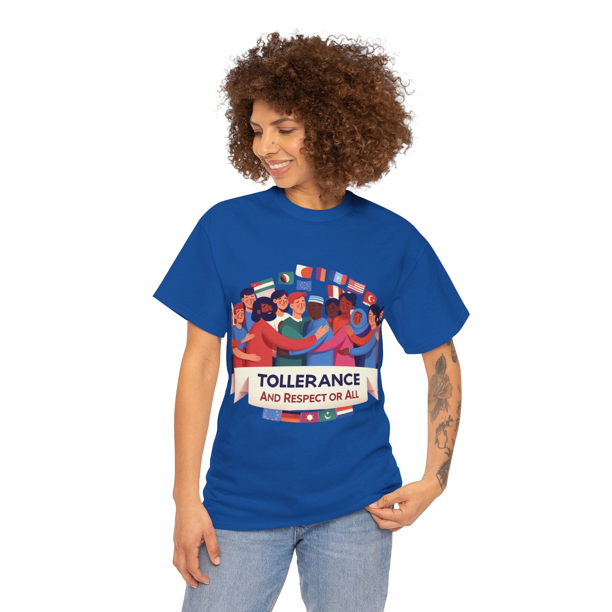 Empathy in Every Thread: Tolerance and Respect for All T-Shirt