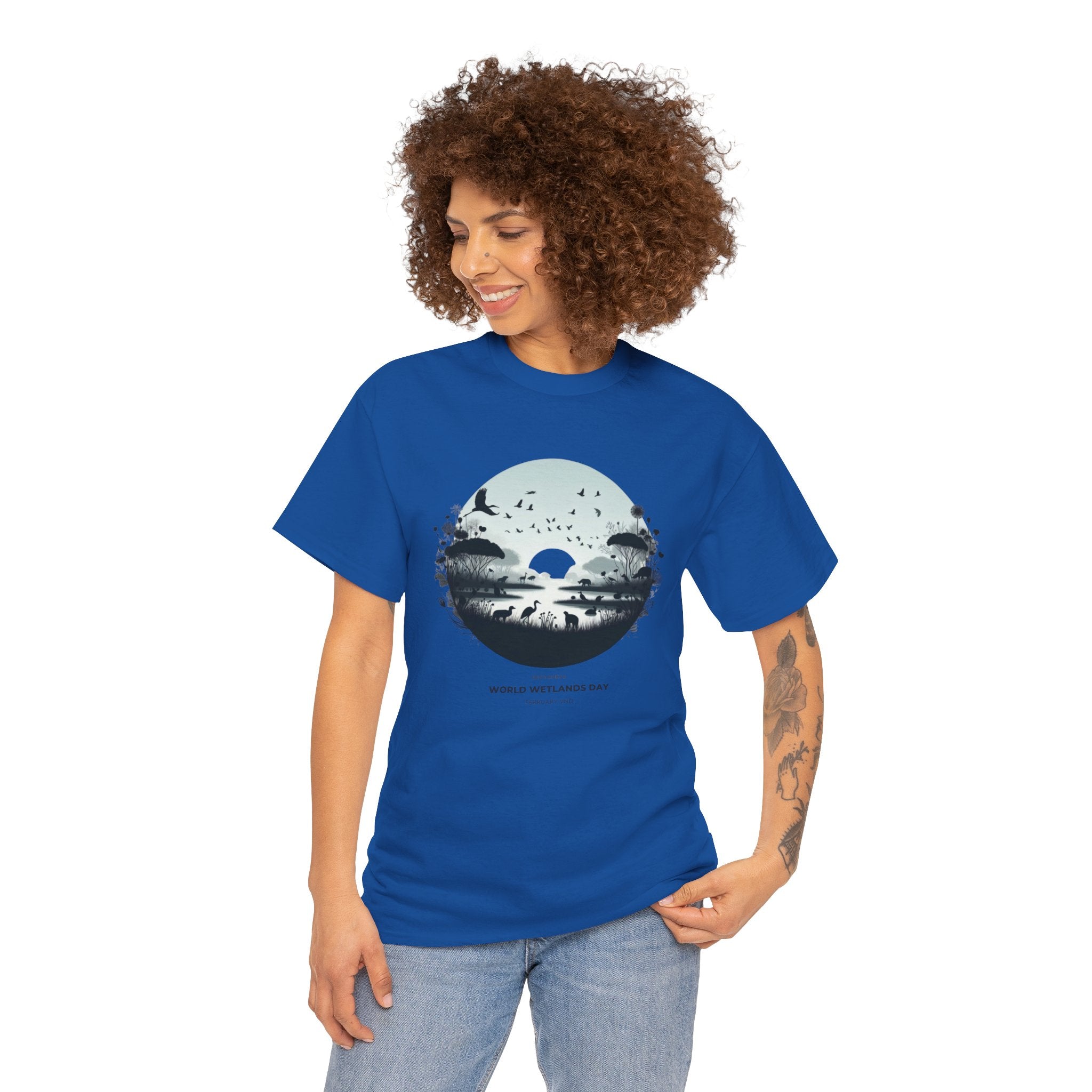 World Wetlands Day Commemorative T-Shirt: Celebrate Nature's Sanctuaries in Style