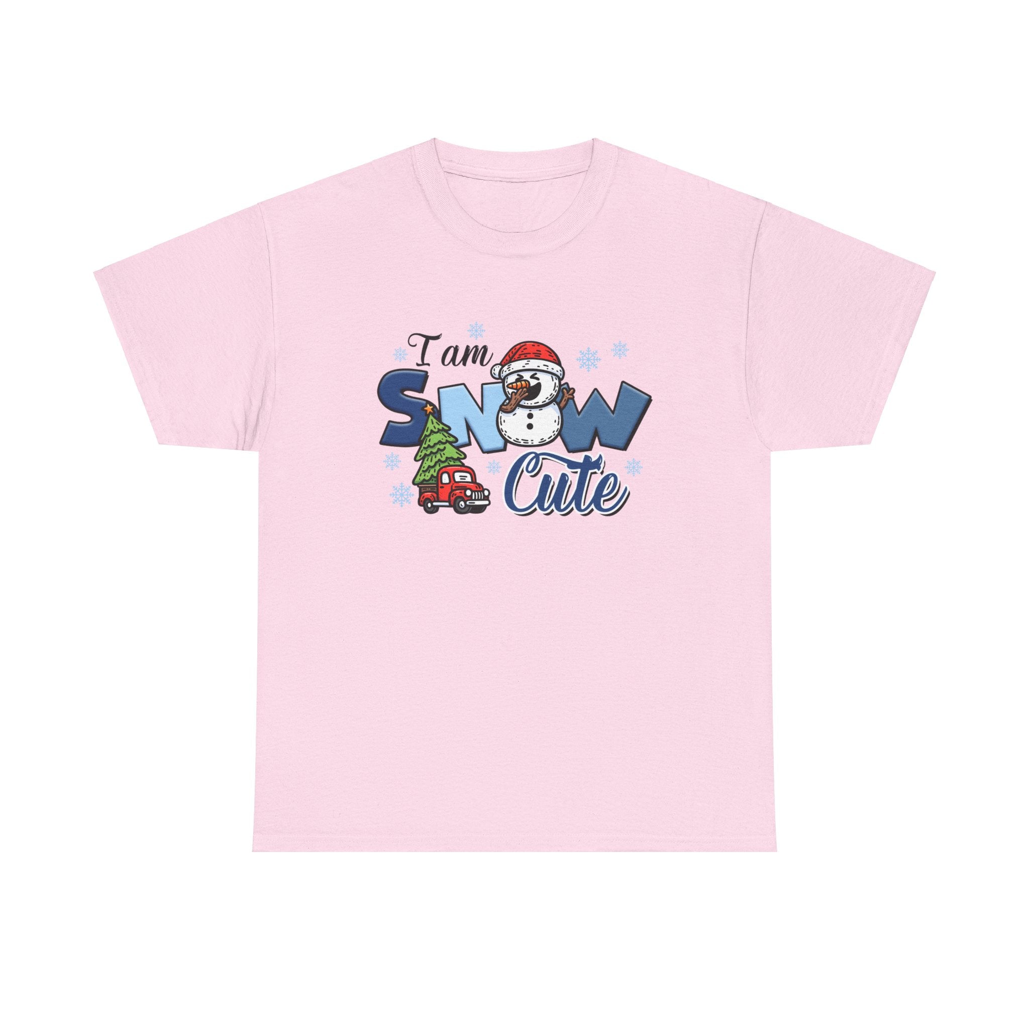 Snow Cute Winter Graphic Tee: Cozy Style Statement"