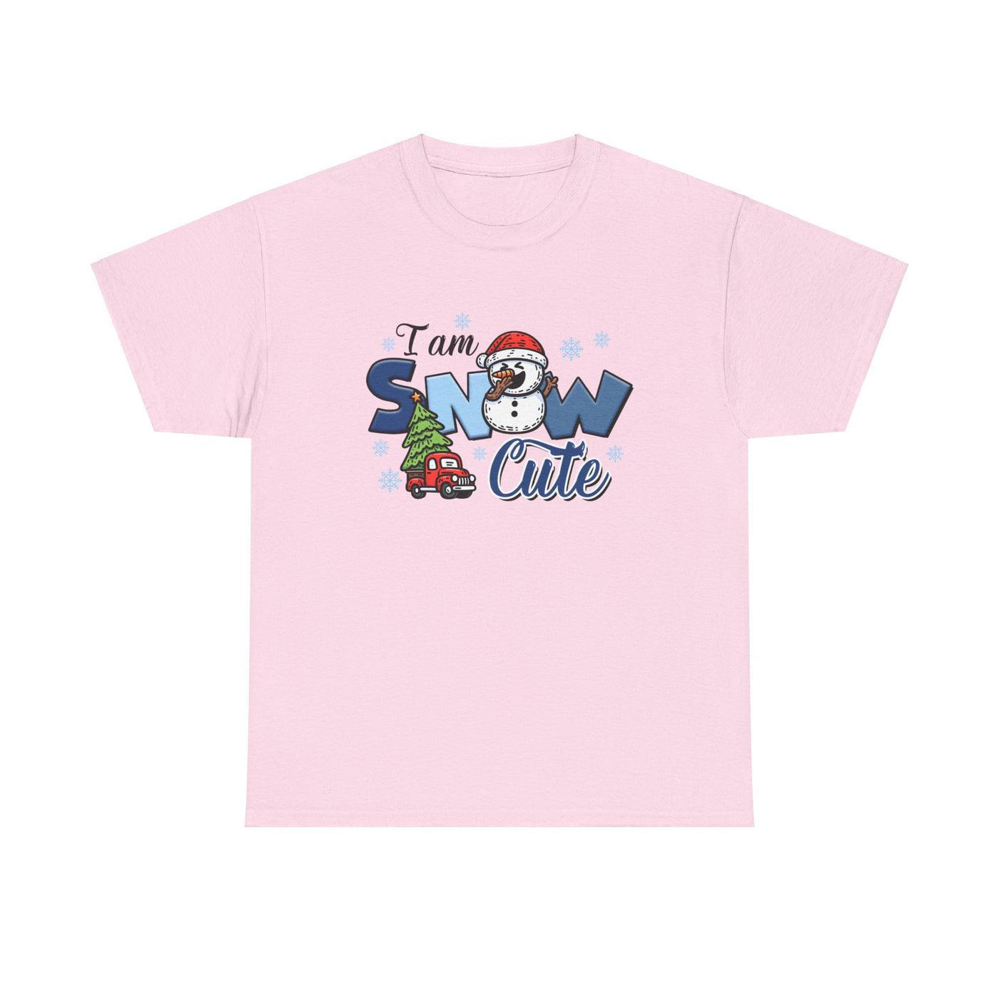 Snow Cute Winter Graphic Tee: Cozy Comfort, Winter Style