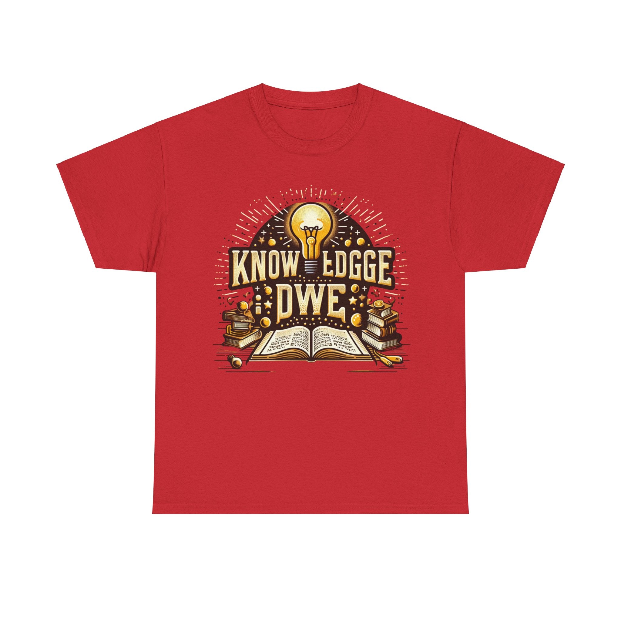 Empower Yourself with our 'Knowledge is Power' T-Shirt: Inspirational Tee for Intellectuals