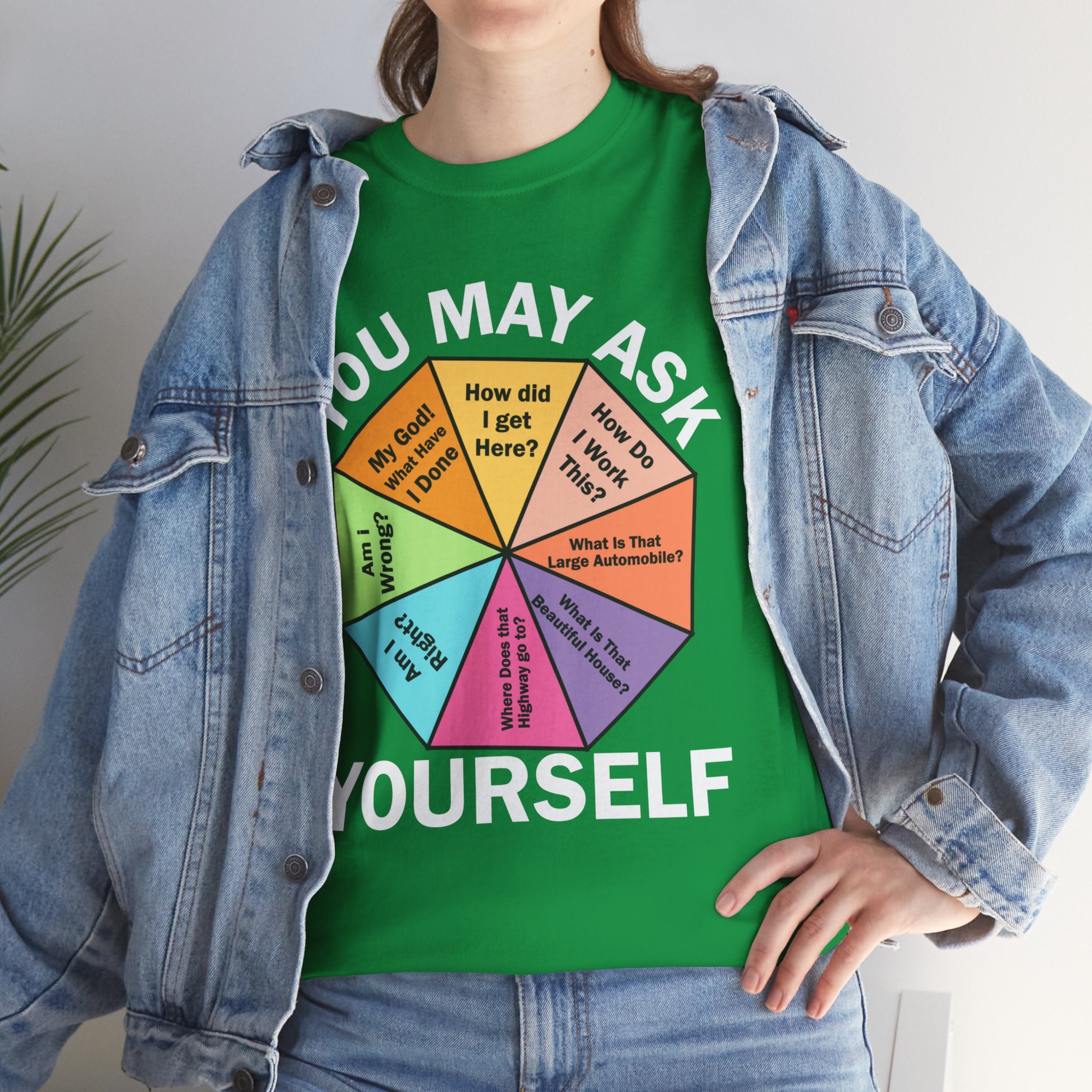 Soft and Comfortable You May Ask Yourself T-Shirt - Unisex Tee for Daily Wear