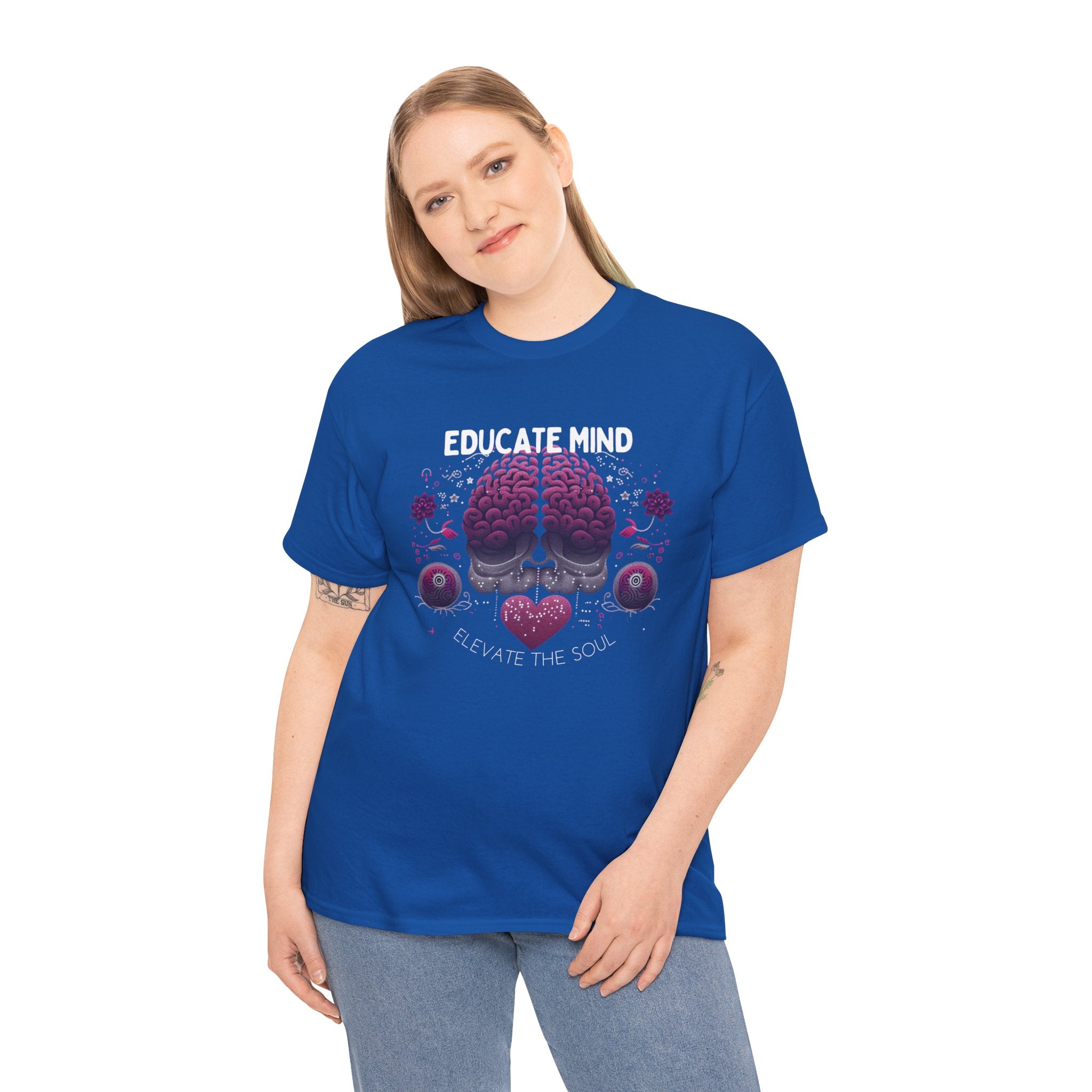 Enlightenment Edition: Educate Mind, Elevate Soul T-Shirt