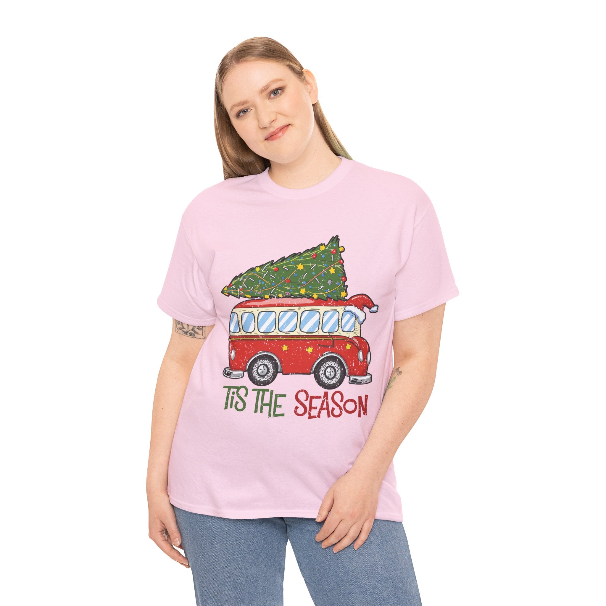 Season's Greetings Tee: 'Tis the Season to Sparkle and Shine