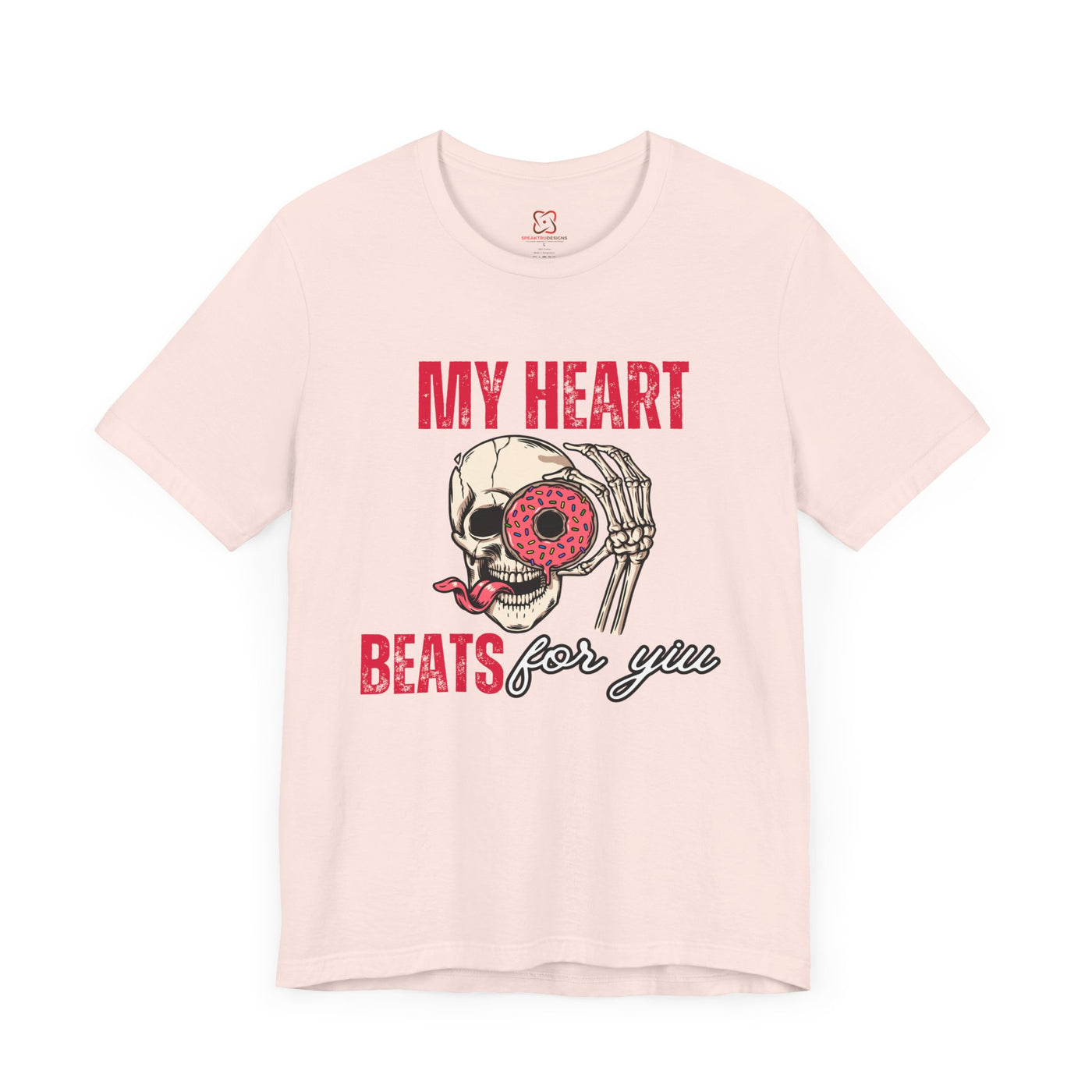 My Heart Beats for You Valentine's Day T-Shirt - Romantic Couples Tee