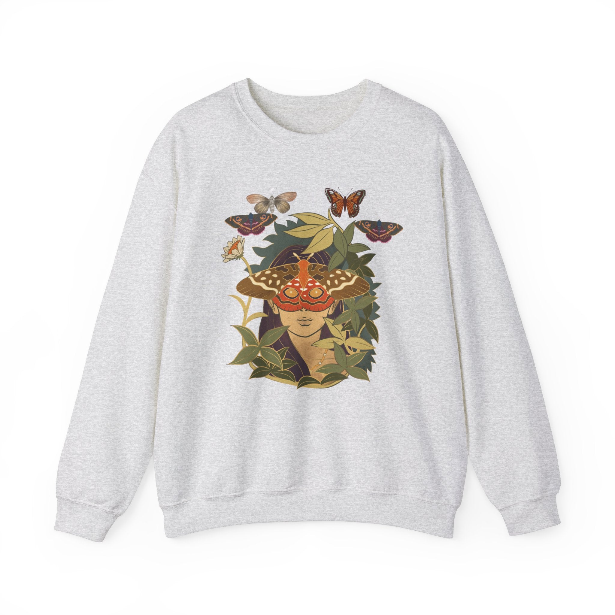 Elegant Vintage Moths Sweatshirt: Timeless Style & Comfort