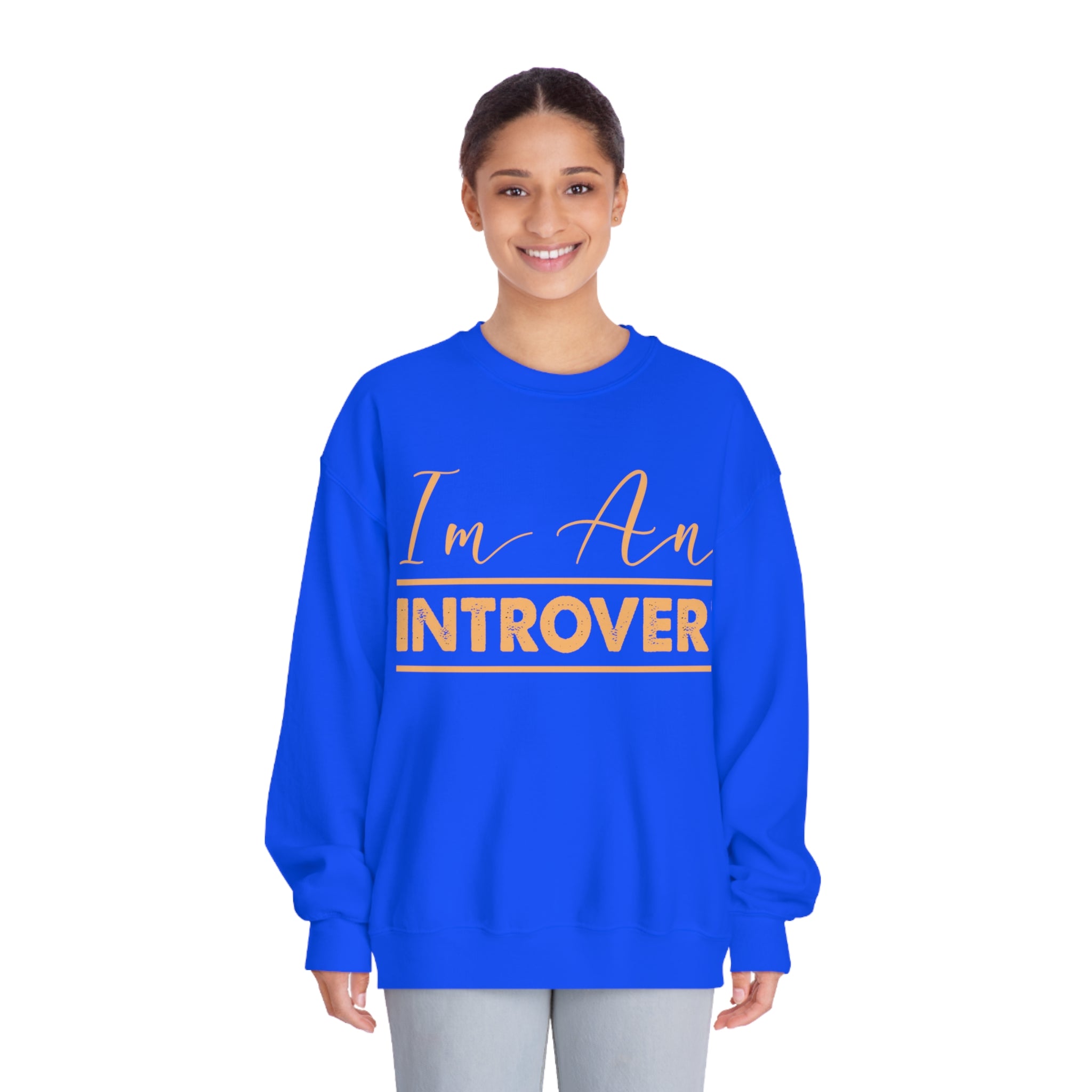 Cozy Introvert Vibes Sweatshirt - Comfortable Top for Quiet Souls