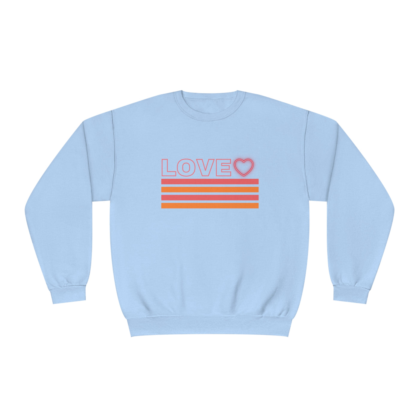 Valentine's Day Love Sweatshirt - Cozy & Cute for Couples, Galentine's, or Self-Love