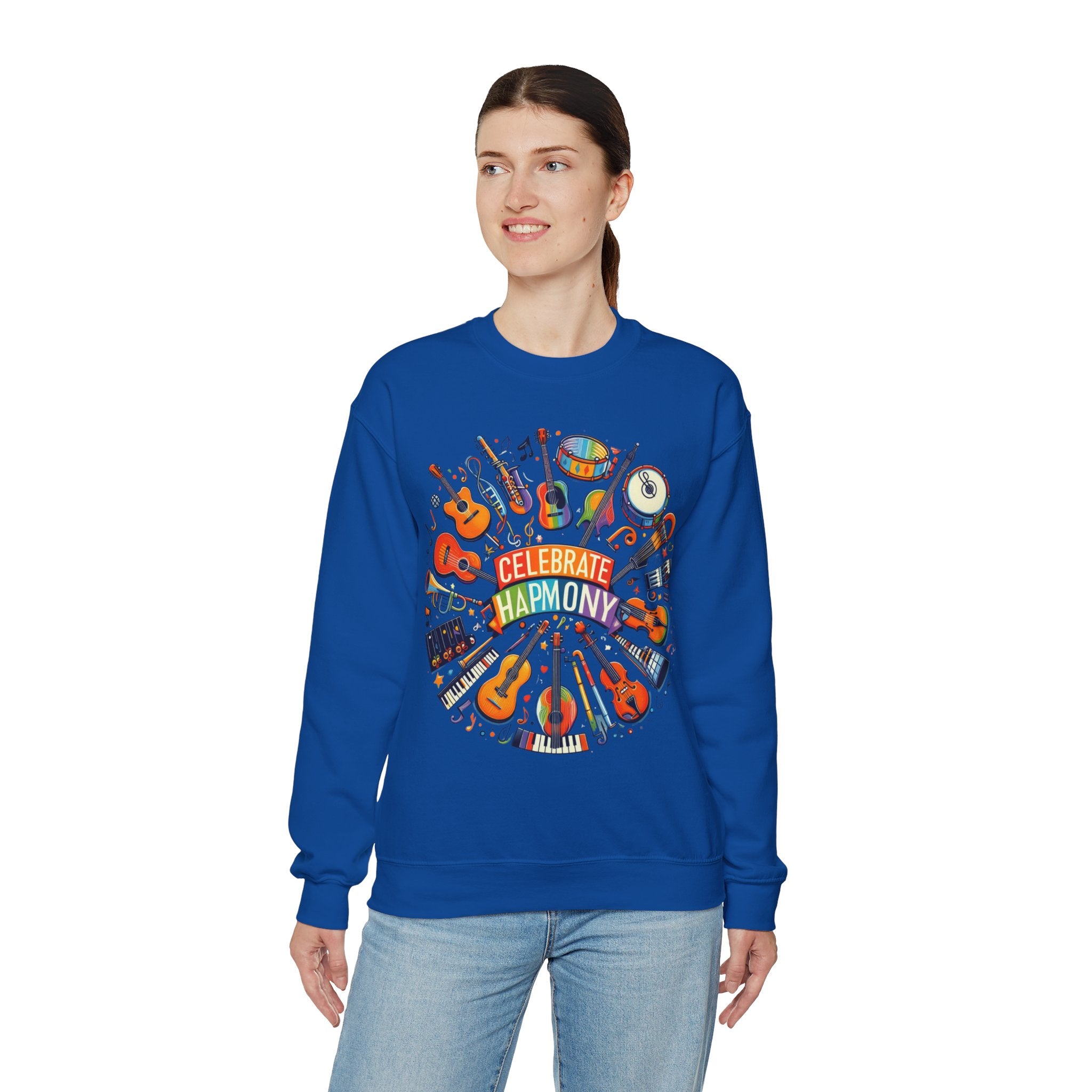 Celebrate Harmony Sweatshirt: Embrace Comfort and Style in Every Stitch