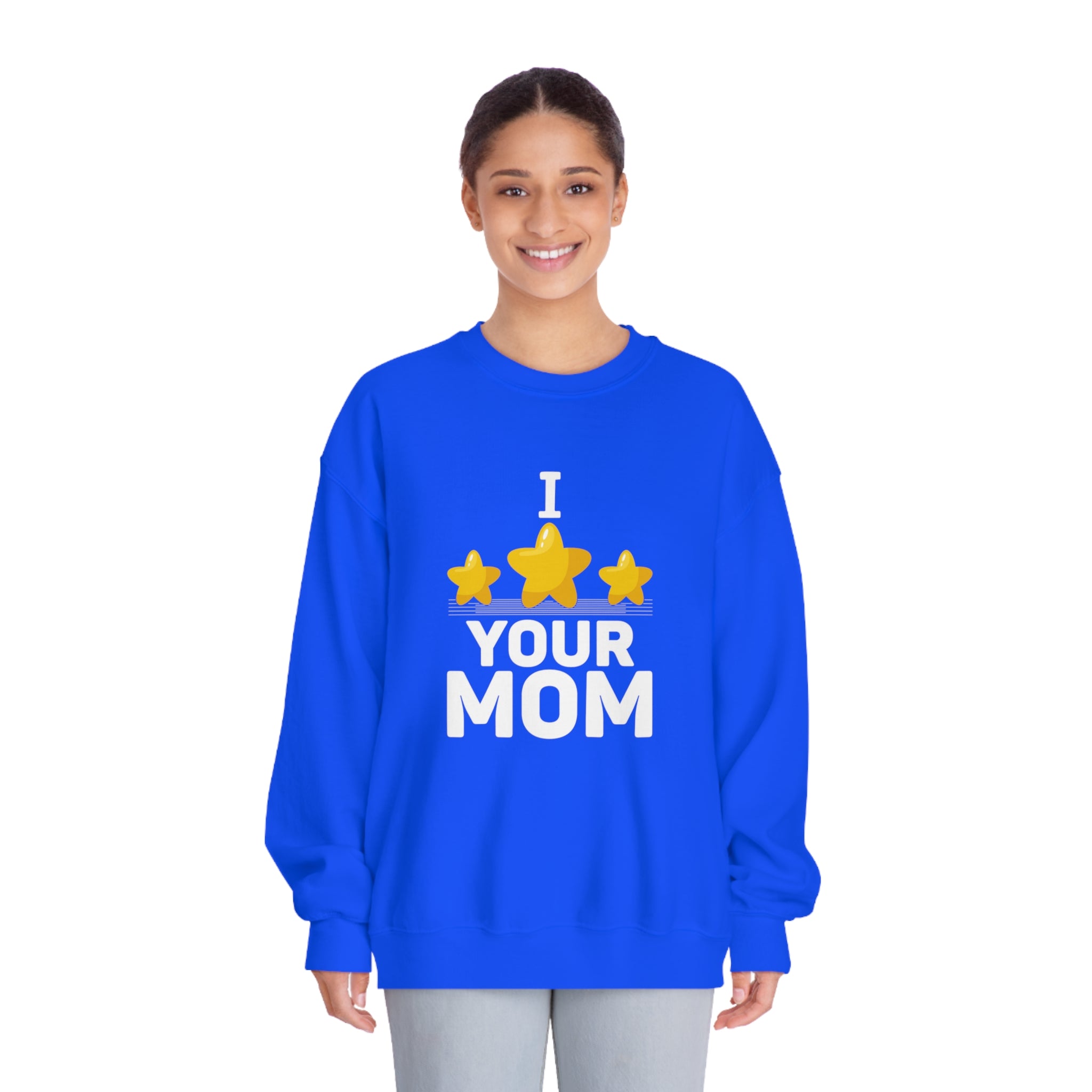 Cozy 'I Love Your Mum' Sweatshirt: Heartfelt Gift for Mom, Comfy Mother's Day Apparel