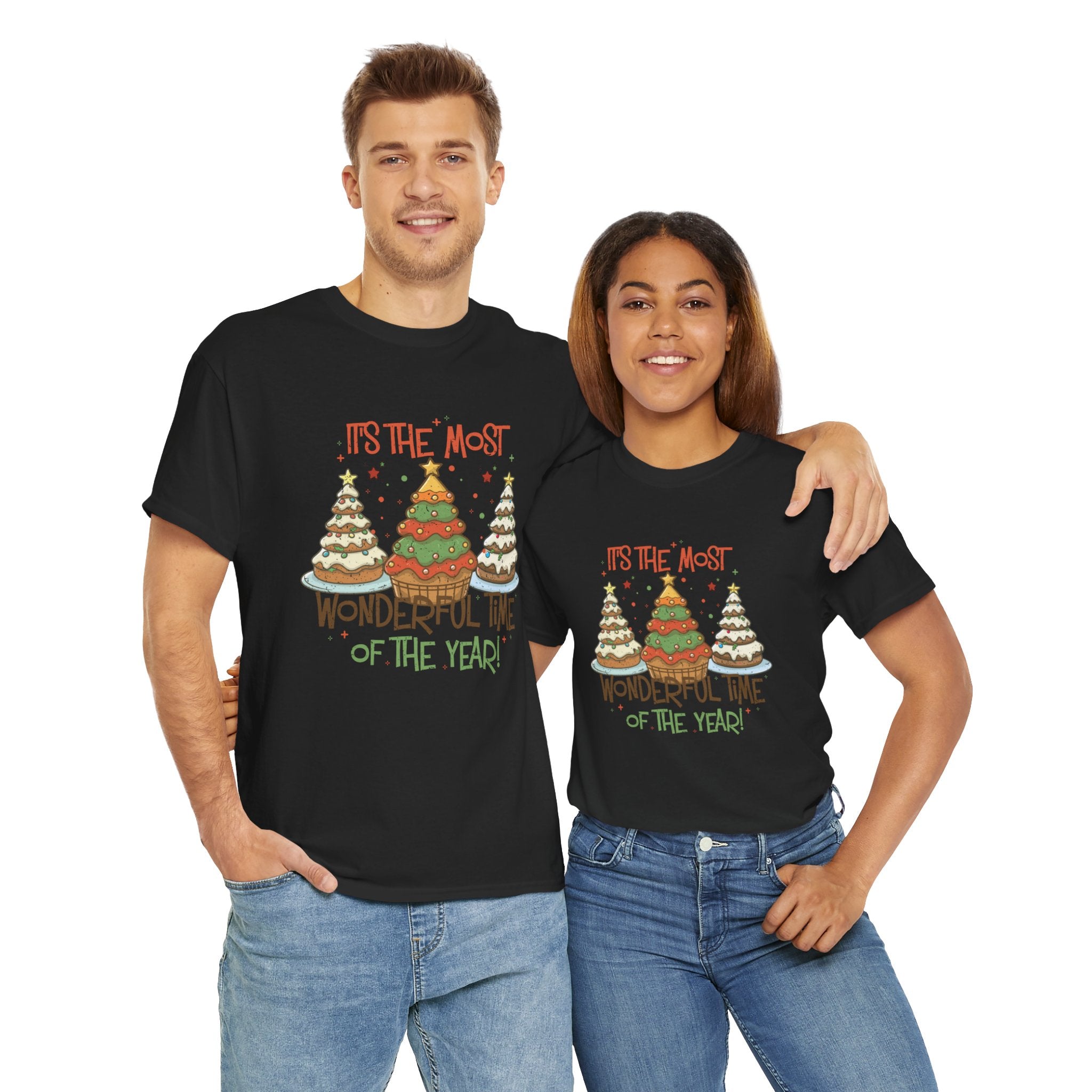 Vintage Holiday Vibes Tee: It's the Most Wonderful Time of the Year