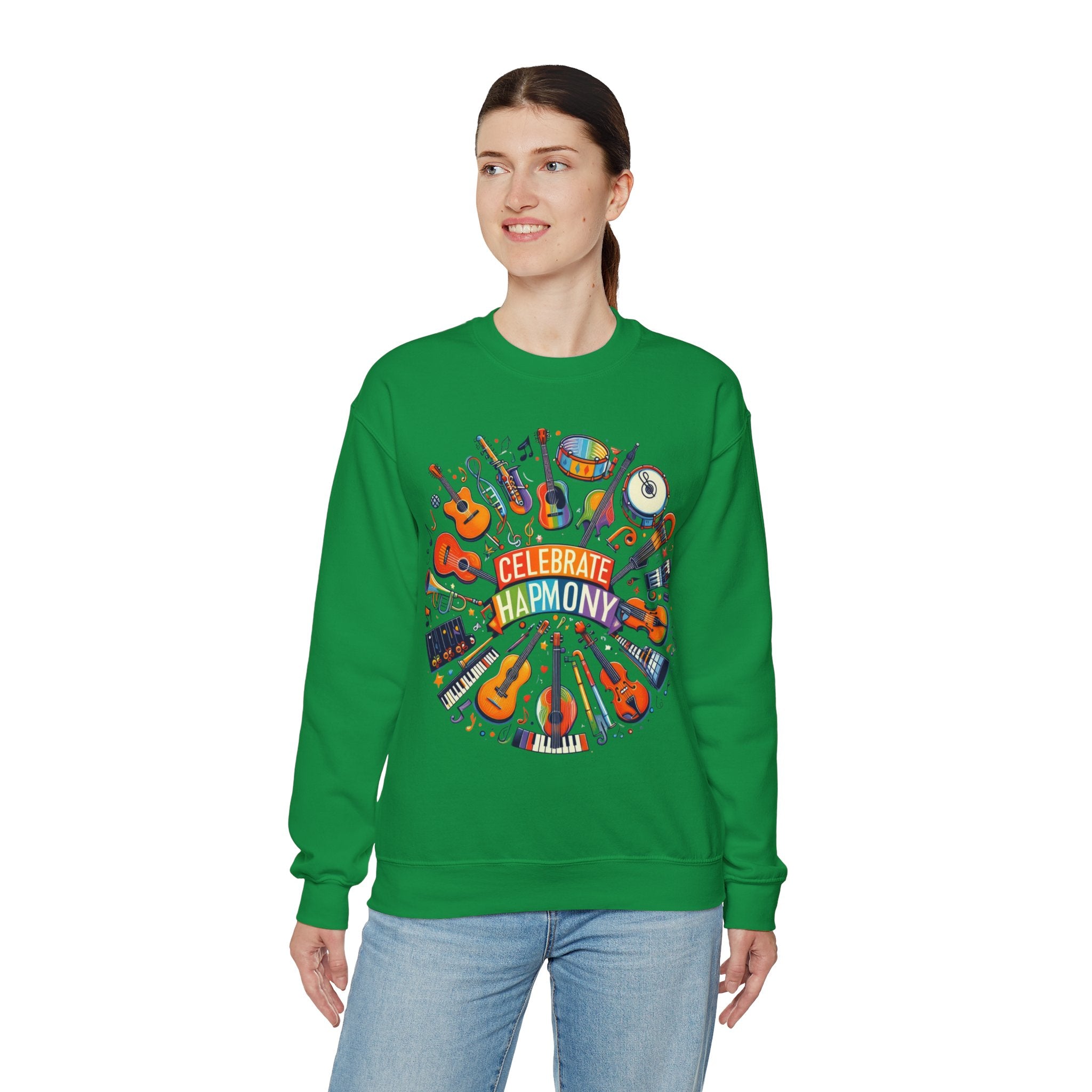 Celebrate Harmony Sweatshirt: Embrace Comfort and Style in Every Stitch