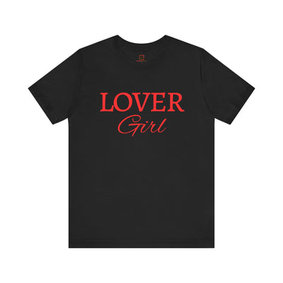 Lover Girl Valentine's Day T-Shirt - Cute & Playful Heart Design