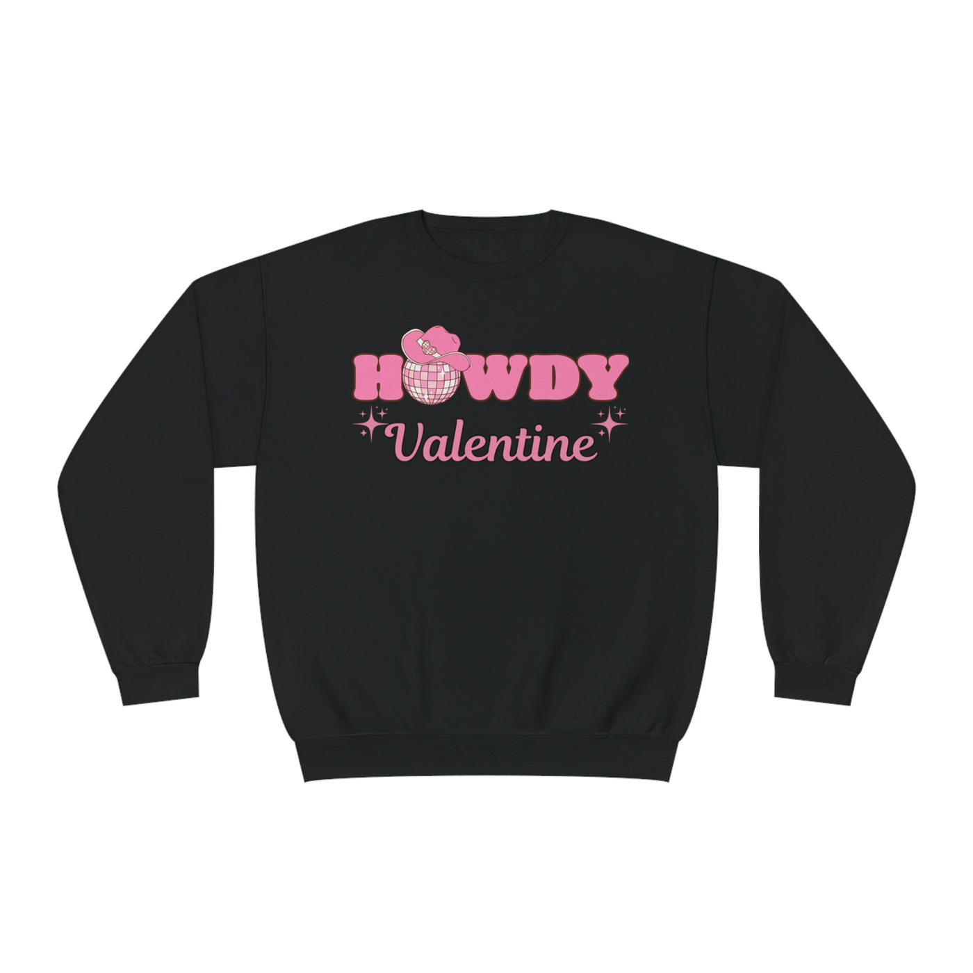 Howdy Valentine Sweatshirt - Cute Western-Themed Valentine's Day Sweatshirt