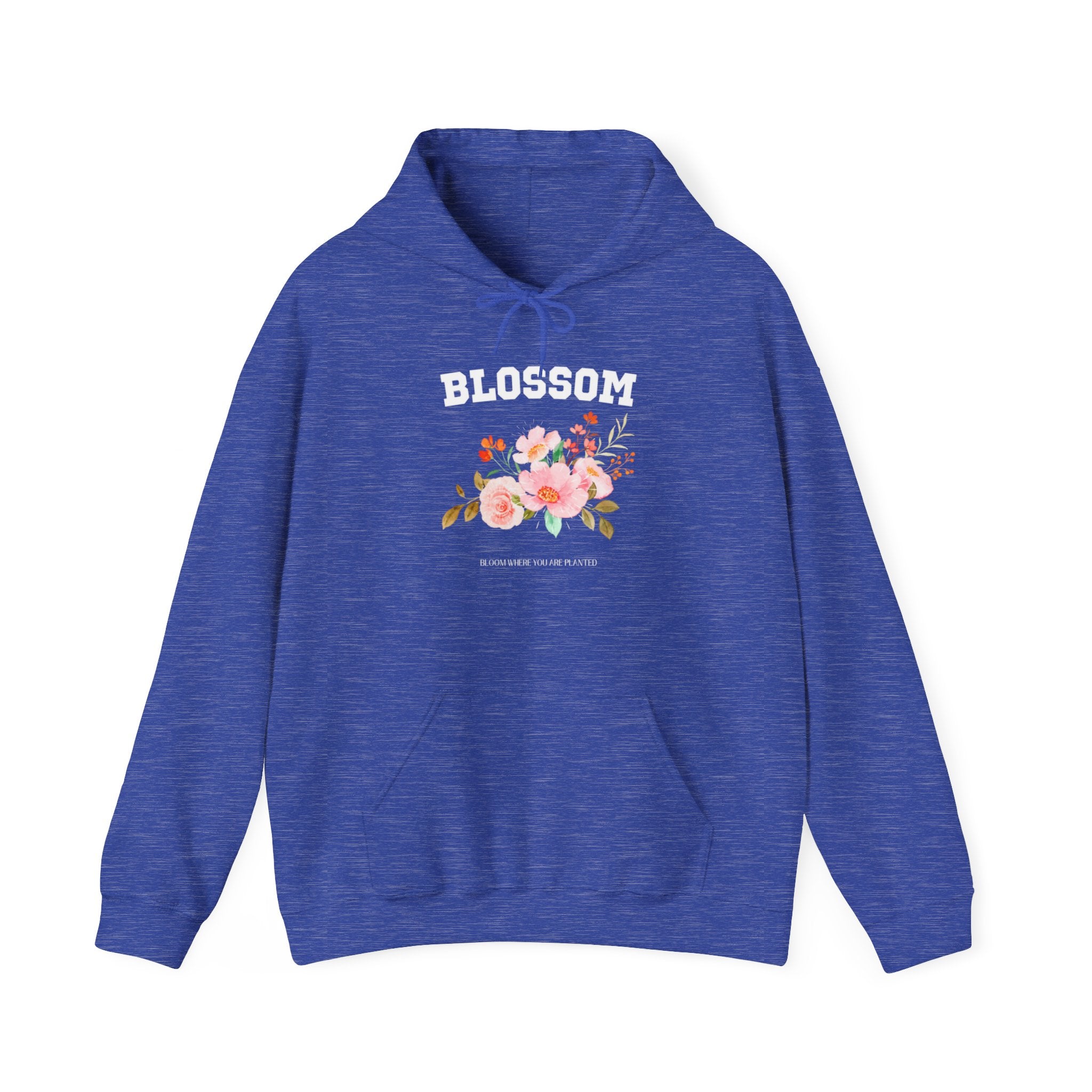 Enchanting Blossom Flower Hoodie - Cozy Floral Elegance for All Seasons, Floral Fashion, Blossom Beauty, Artistic Apparel