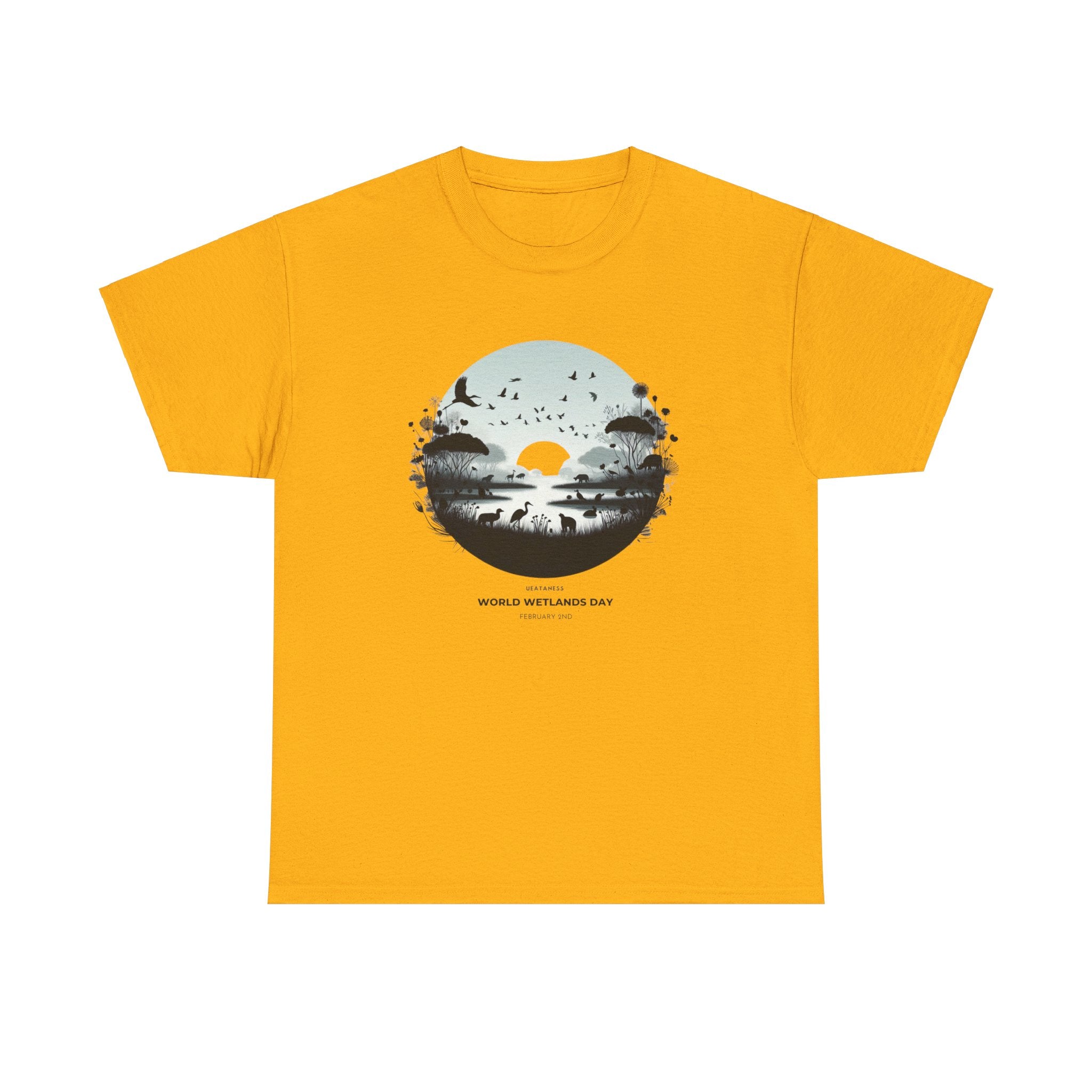 World Wetlands Day Commemorative T-Shirt: Celebrate Nature's Sanctuaries in Style