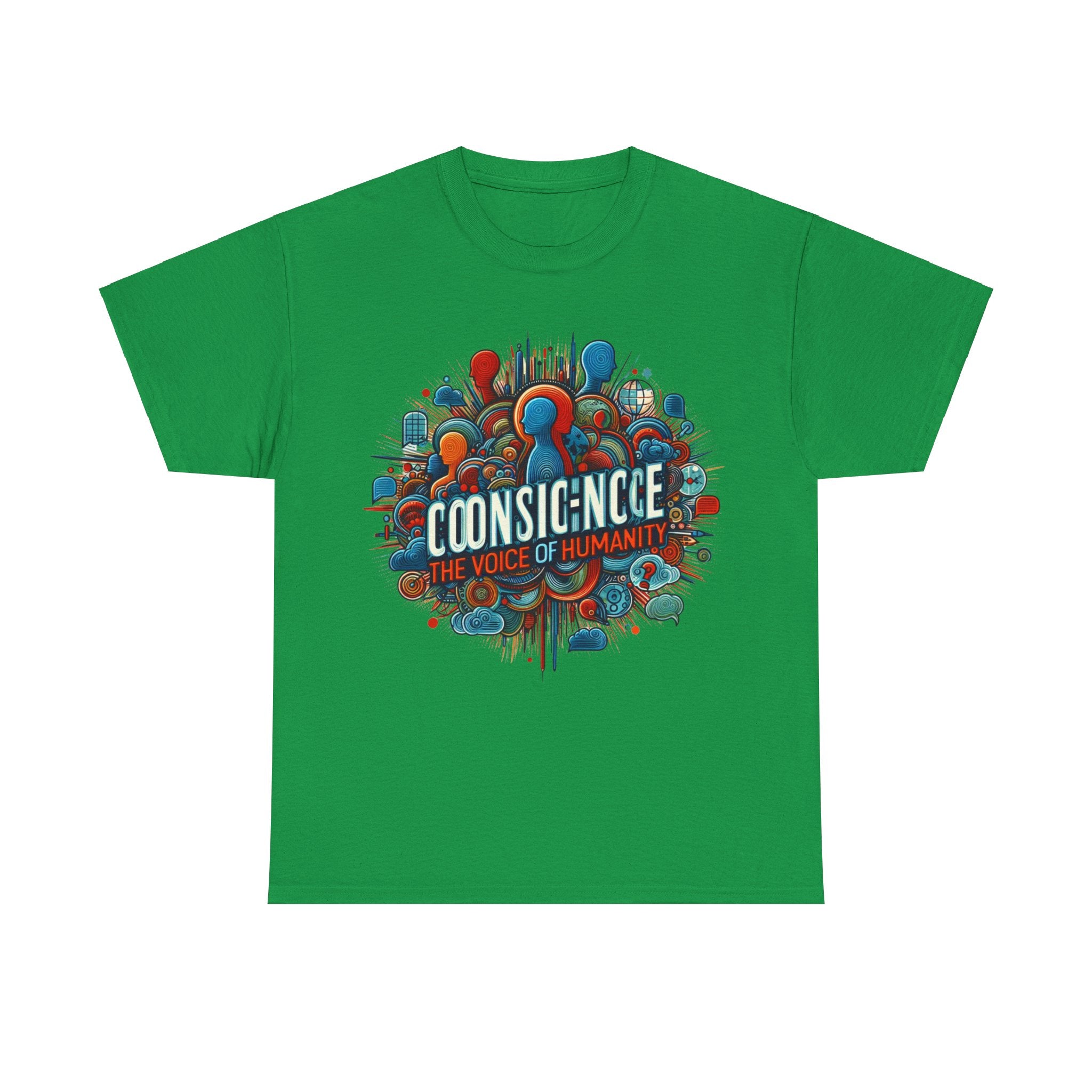 Conscience: The Voice of Humanity T-Shirt - Empower Your Message with Style"