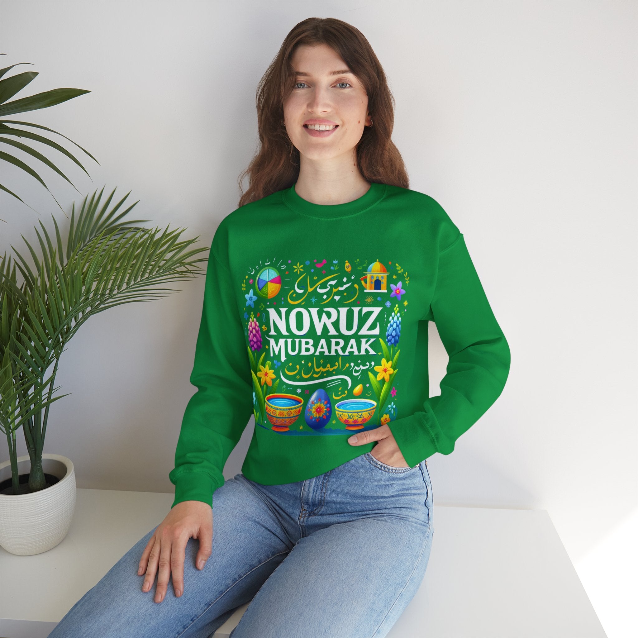 Nowruz Mubarak Sweatshirt: Celebrate Persian New Year in Style