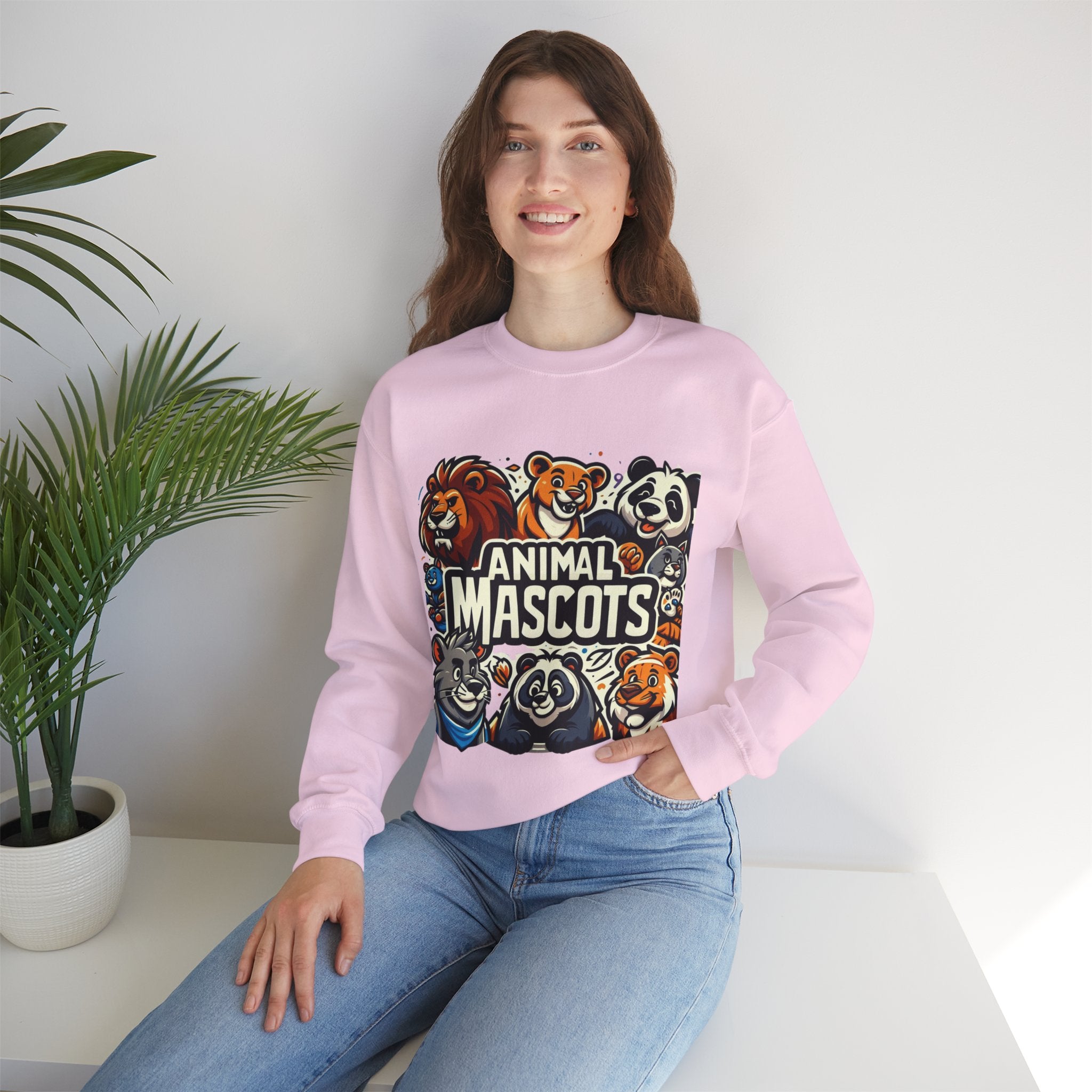 Wild Spirit Animal Mascots Sweatshirt: Embrace Nature's Essence in Style