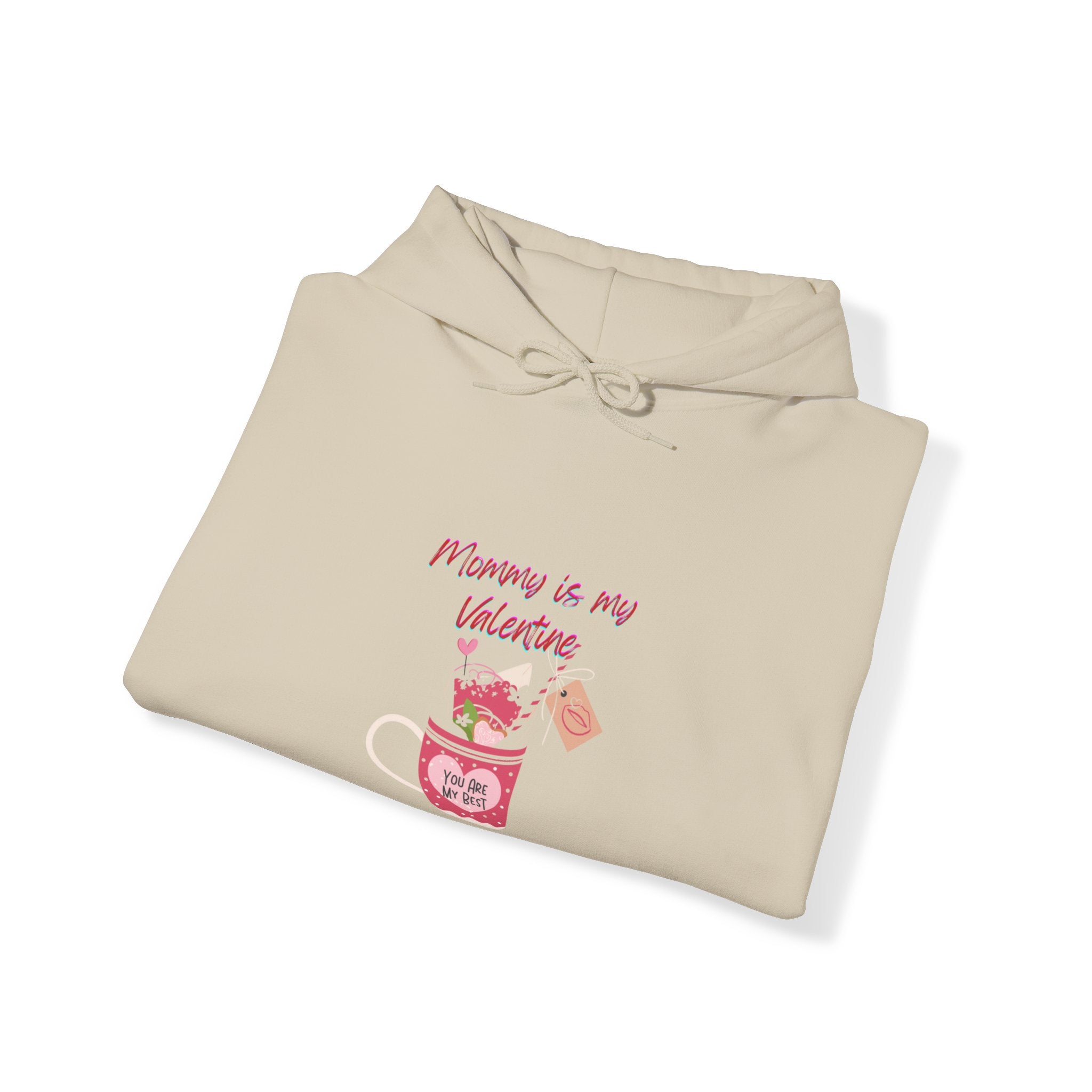 Mummy is My Valentine' Hoodie - Cute Kids Valentine's Day Gift - Cozy and Stylish Apparel