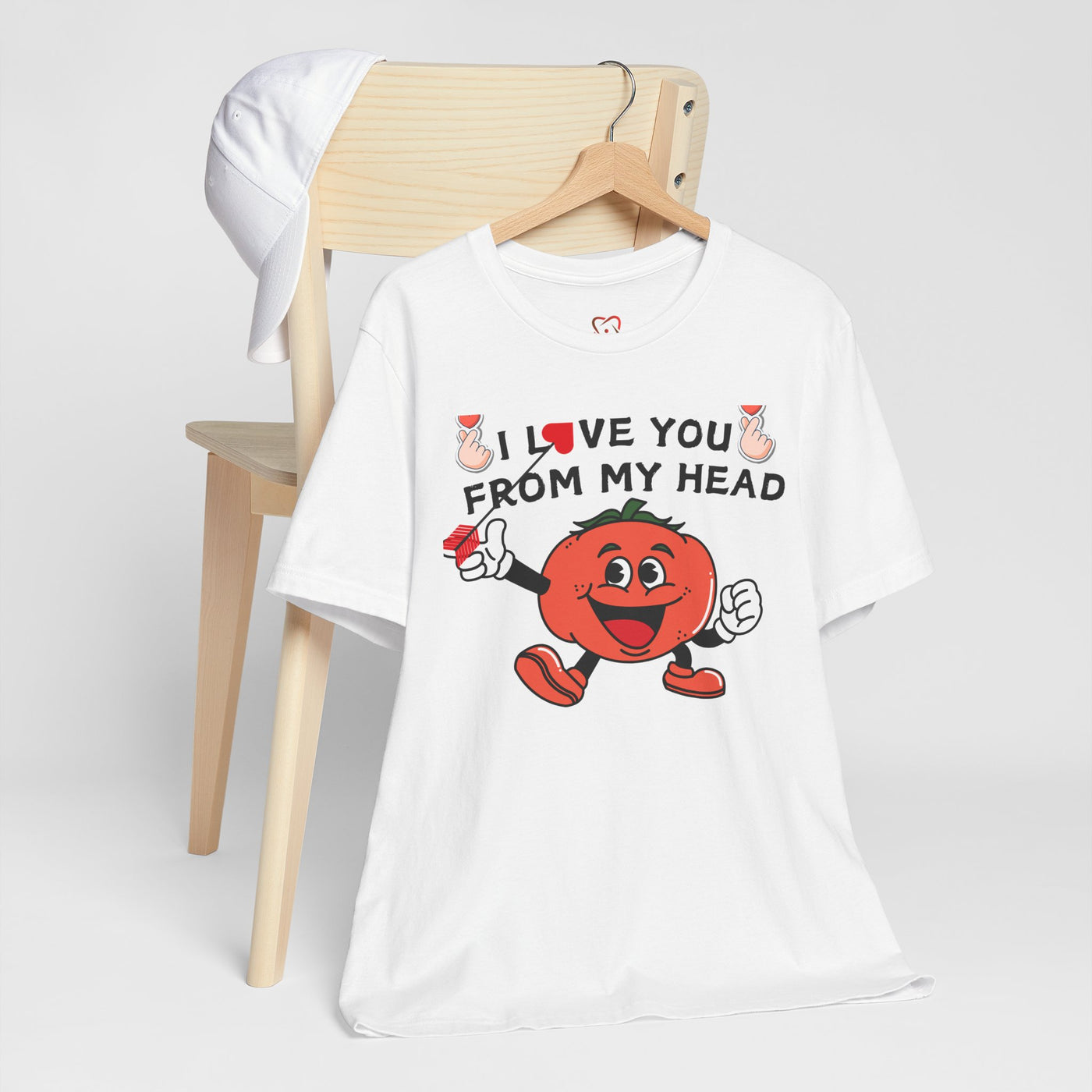 I Love You From My Head To My Toes Valentine's Day T-Shirt - Cute & Romantic Couple Tee"