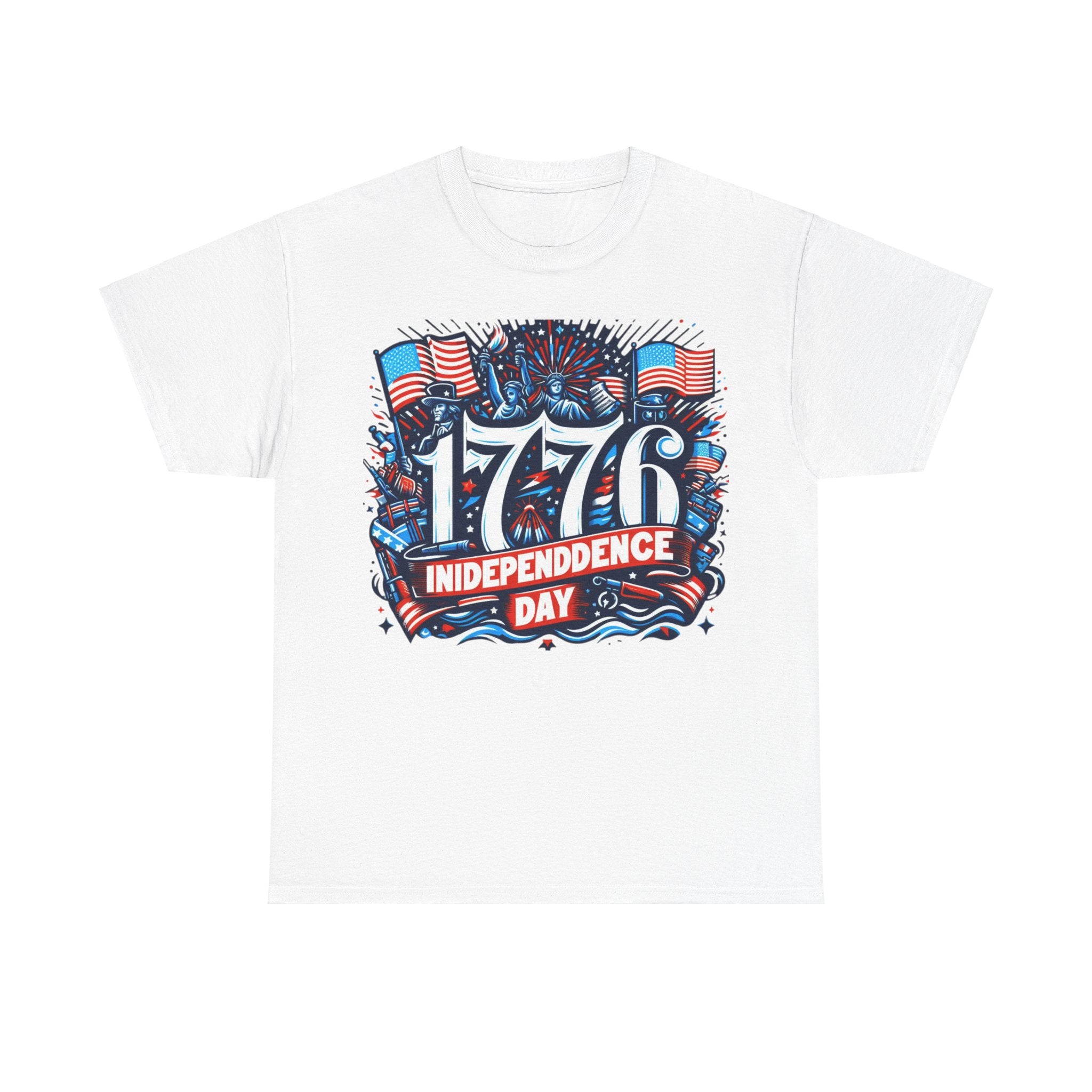 Liberty's Legacy: 1776 Independence Day T-Shirt – Patriotic American Tee