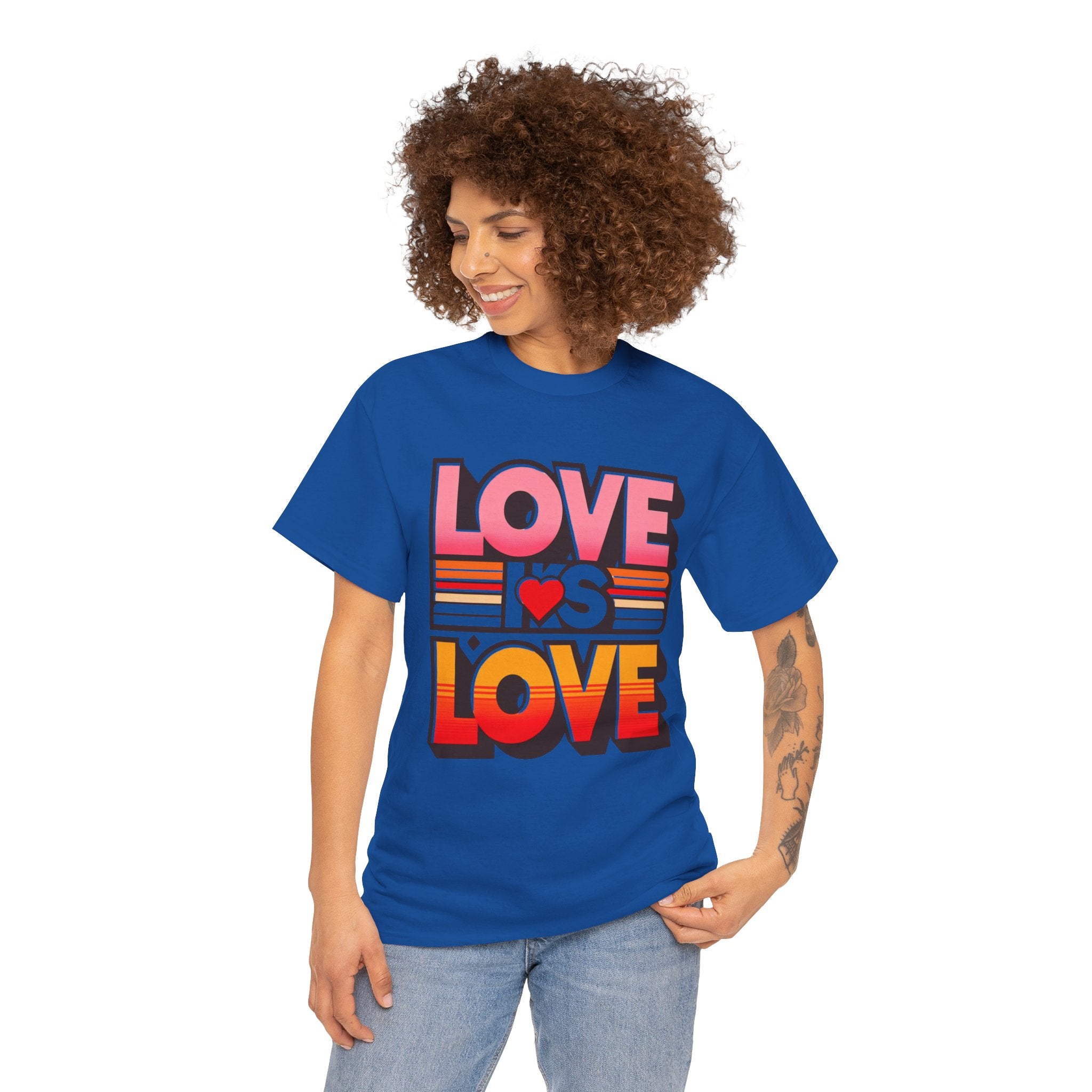 Love is Love T-Shirt: Spread Equality & Pride with Stylish Comfort