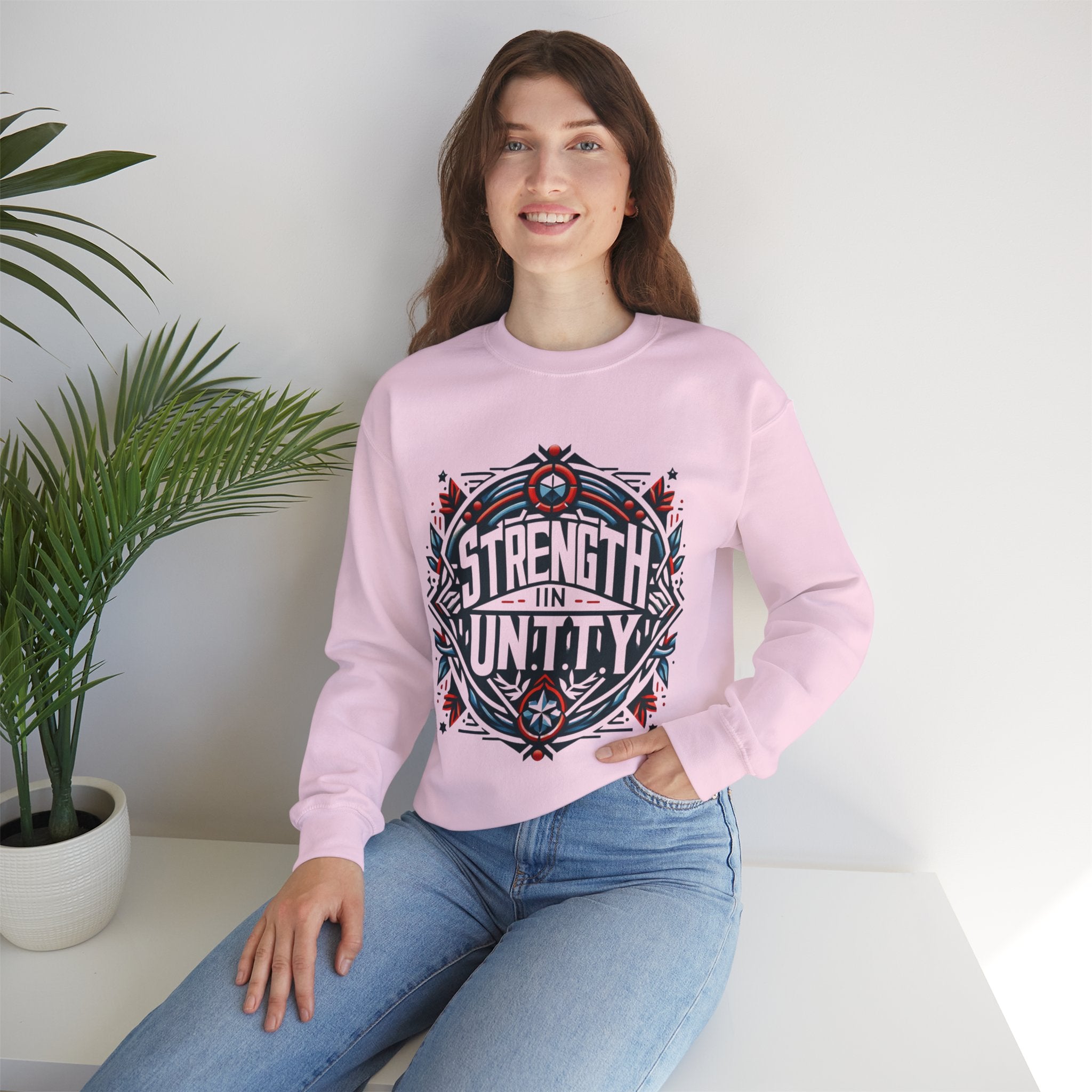 Strength in Unity Sweatshirt: Empowering Design for Solidarity