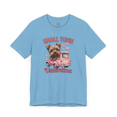 Small Town Valentine's Day T-Shirt - Cozy & Nostalgic Love