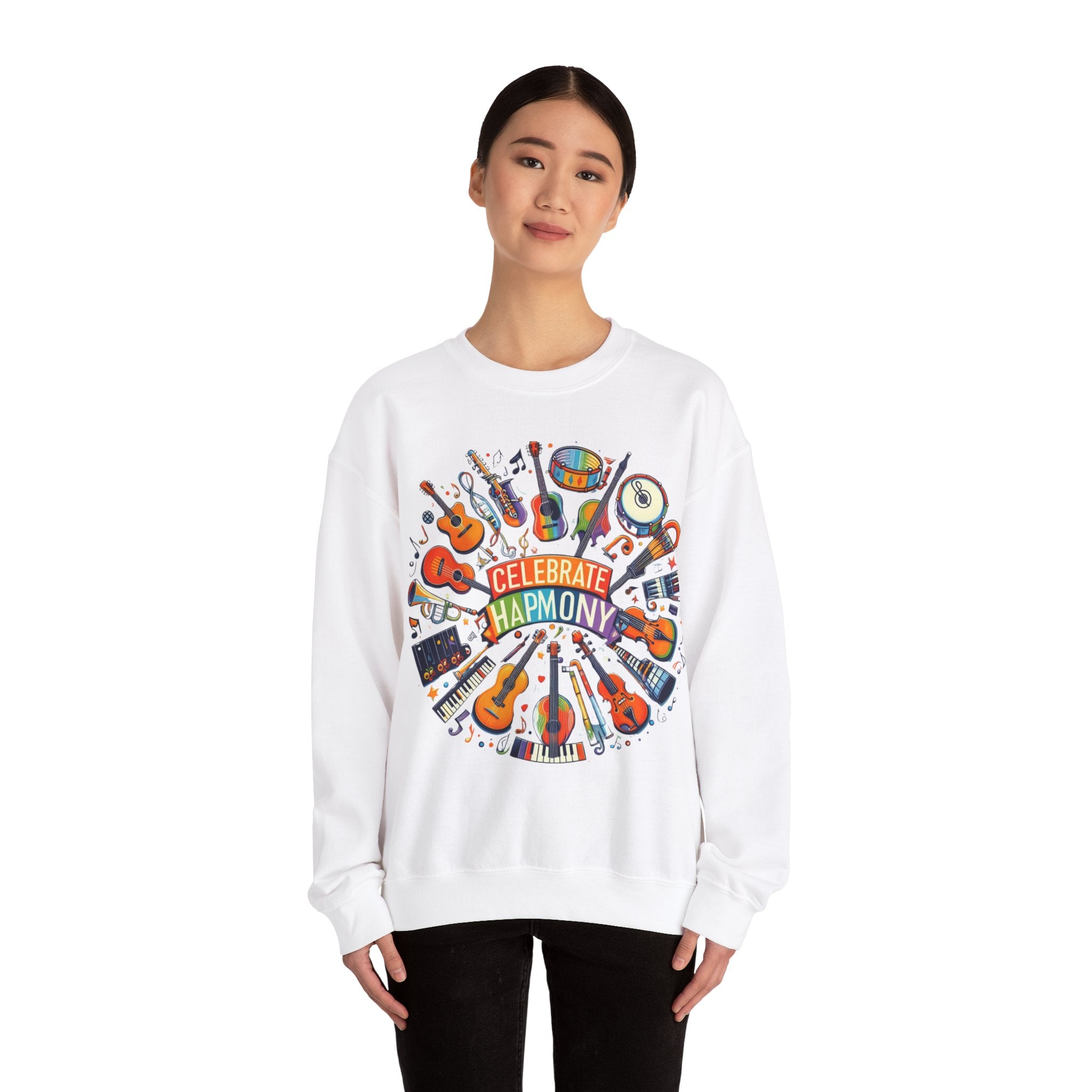 Celebrate Harmony Sweatshirt: Embrace Comfort and Style in Every Stitch