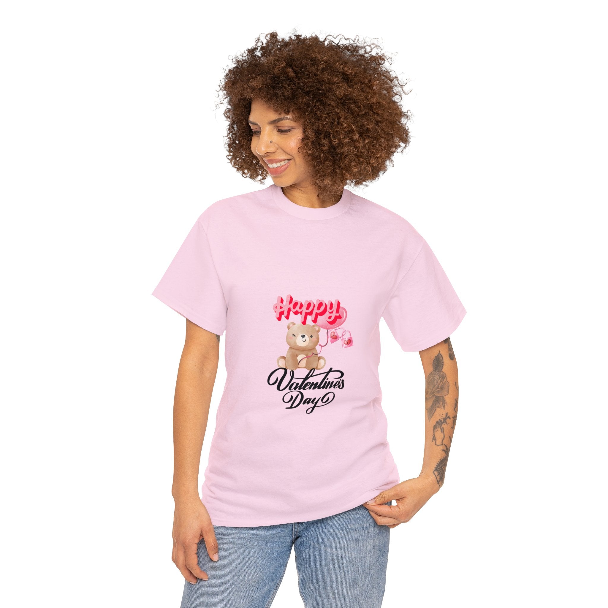 Happy Valentine's Day T-Shirt for Couples | Romantic Tee for Him and Her, Heartfelt Love