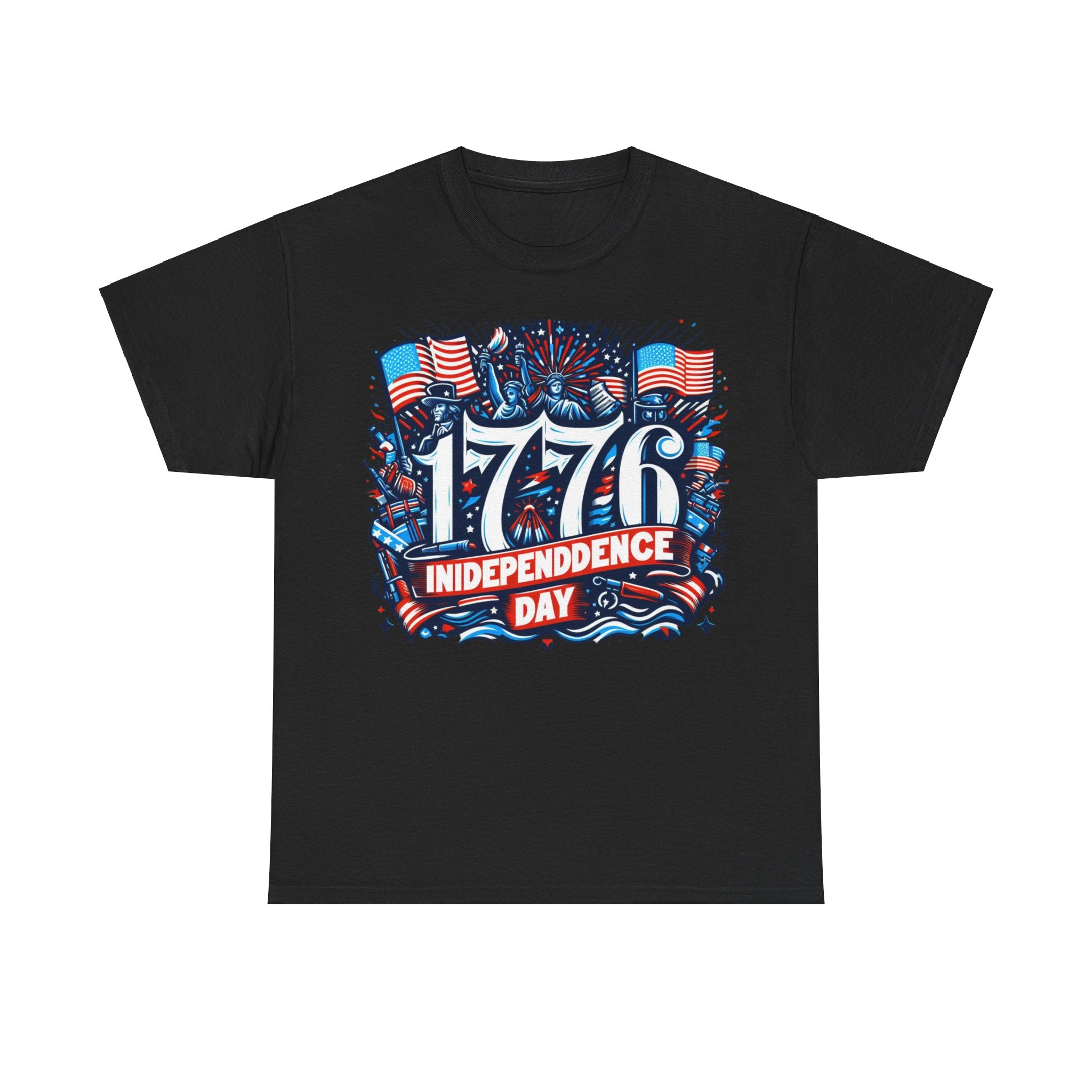 Liberty's Legacy: 1776 Independence Day T-Shirt – Patriotic American Tee